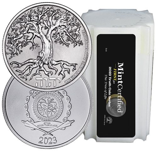 2023 Tree of Life Silver Coin Tube