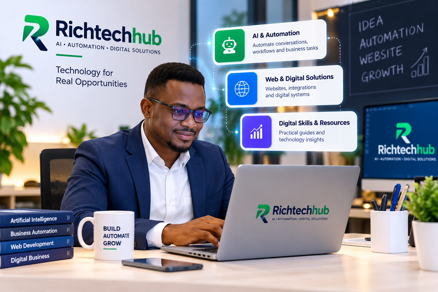 Richtechhub AI Workspace Vision