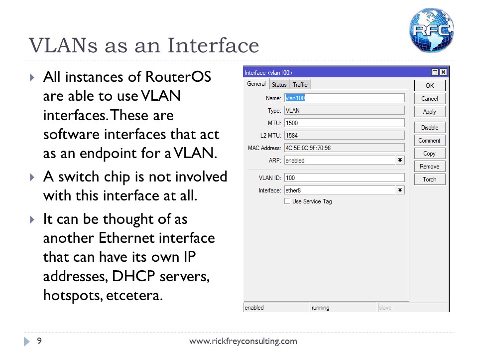 Using VLANs on RouterBOARDs (10)