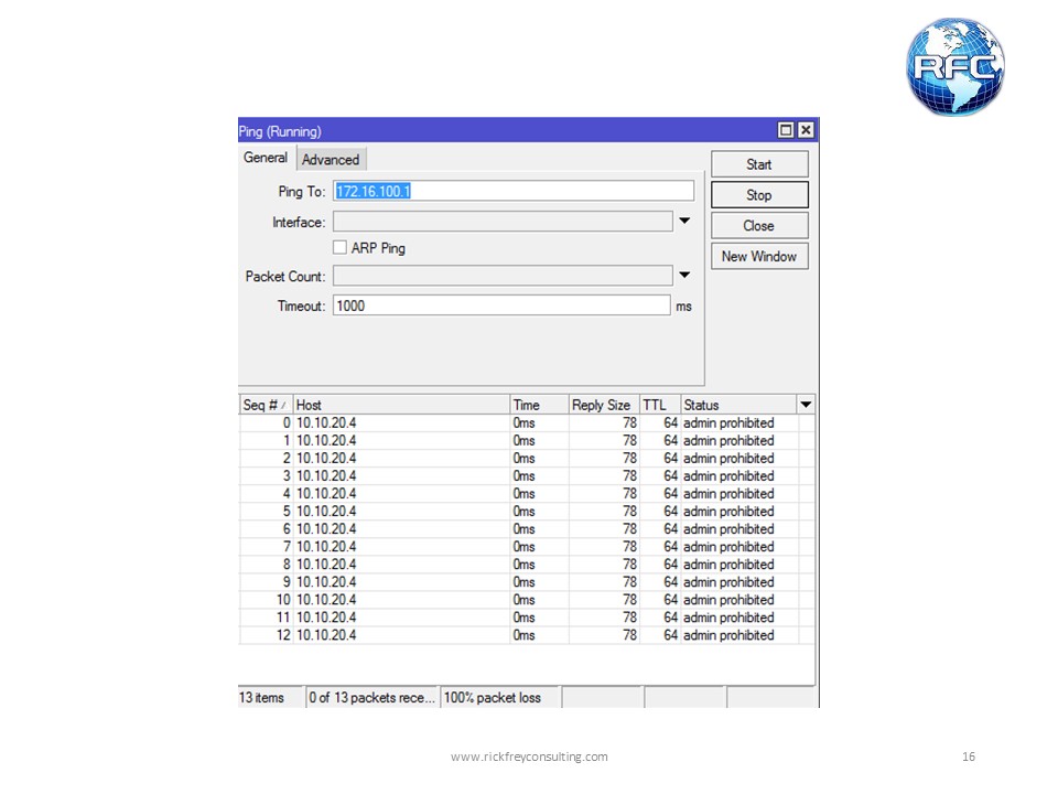 Ping_Admin_Prohibit