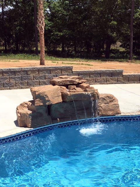The experience is even better when that pool is in your own backyard for your entire family to enjoy every day — provided those waters always stay. RicoRock 3 Foot Modular Swimming Pool Waterfall Kit in SC