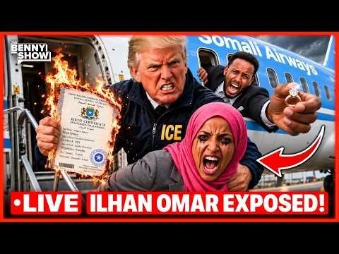IT’S OFFICIAL: DOJ Moves To DENATURALIZE and DEPORT Ilhan Omar, Entire Family Subpoenaed | Its Over…
