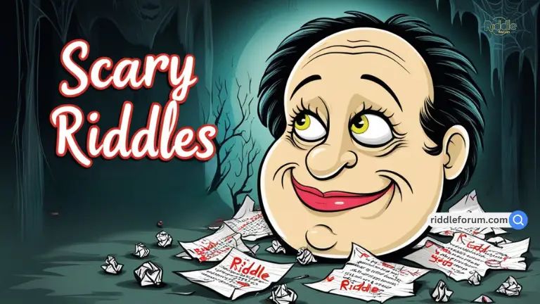 Horror Riddles Riddle Spot - Colorful Illustrations - Perfect Desktop Collection