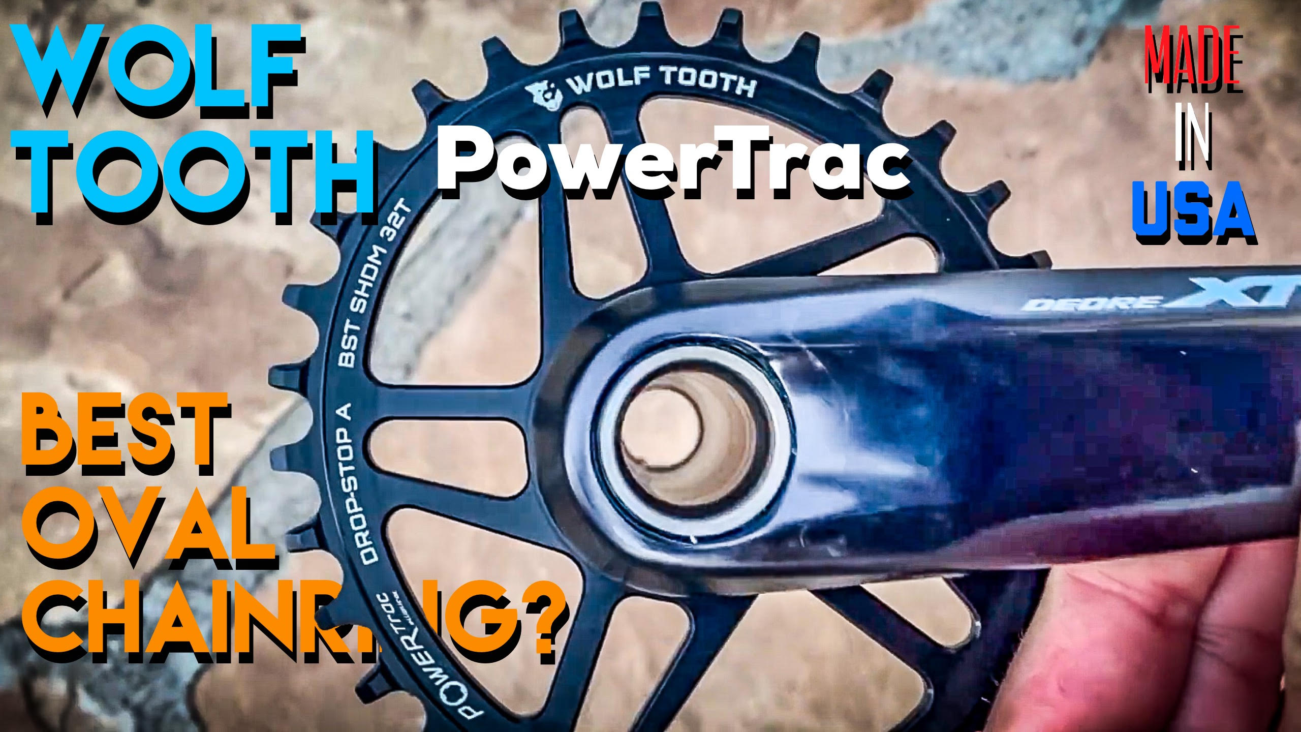 Best Oval Chainring? REVIEW: Wolf Tooth PowerTrac Drop Stop 