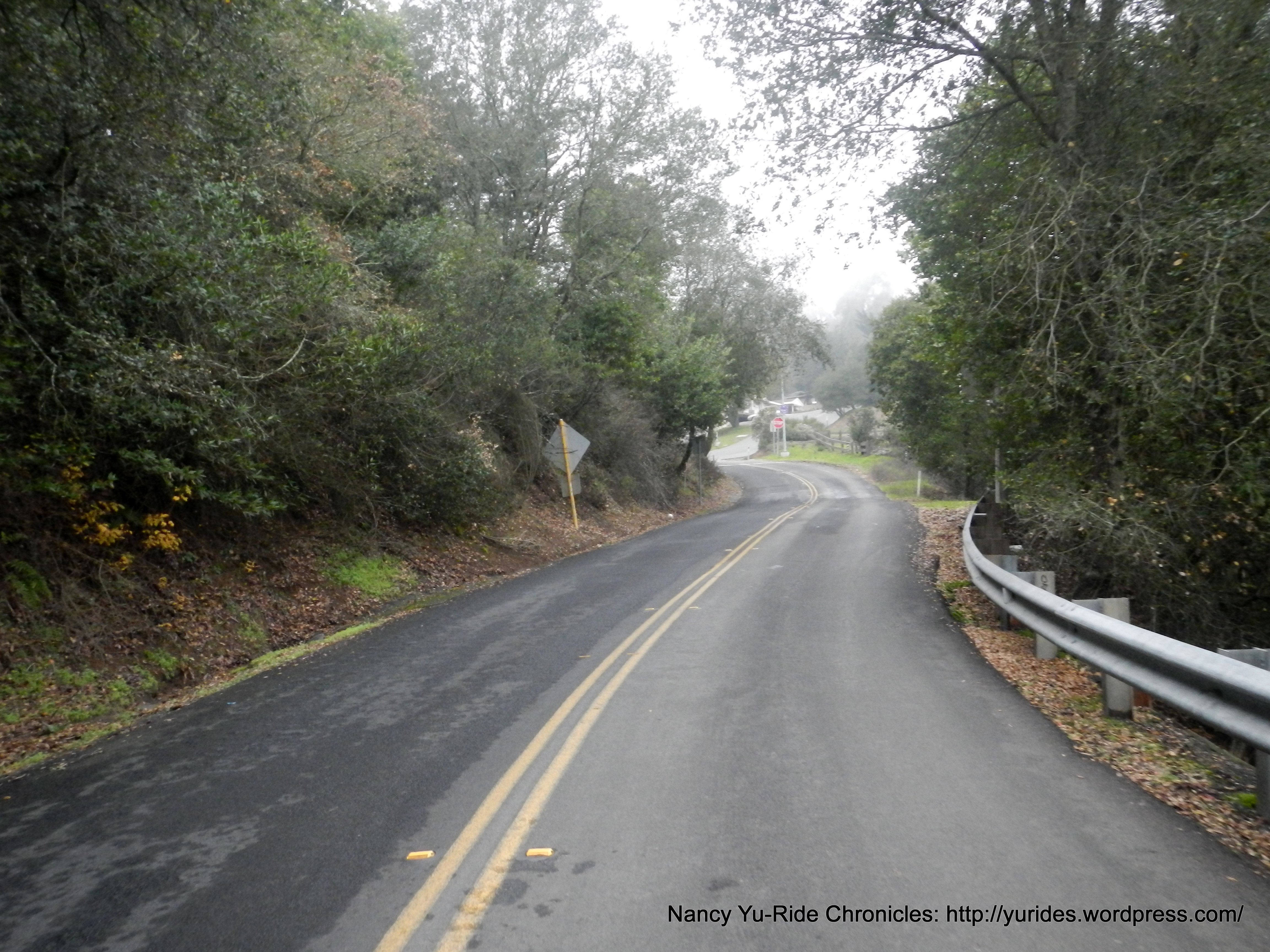 approaching top of Pinehurst @ Skyline Blvd