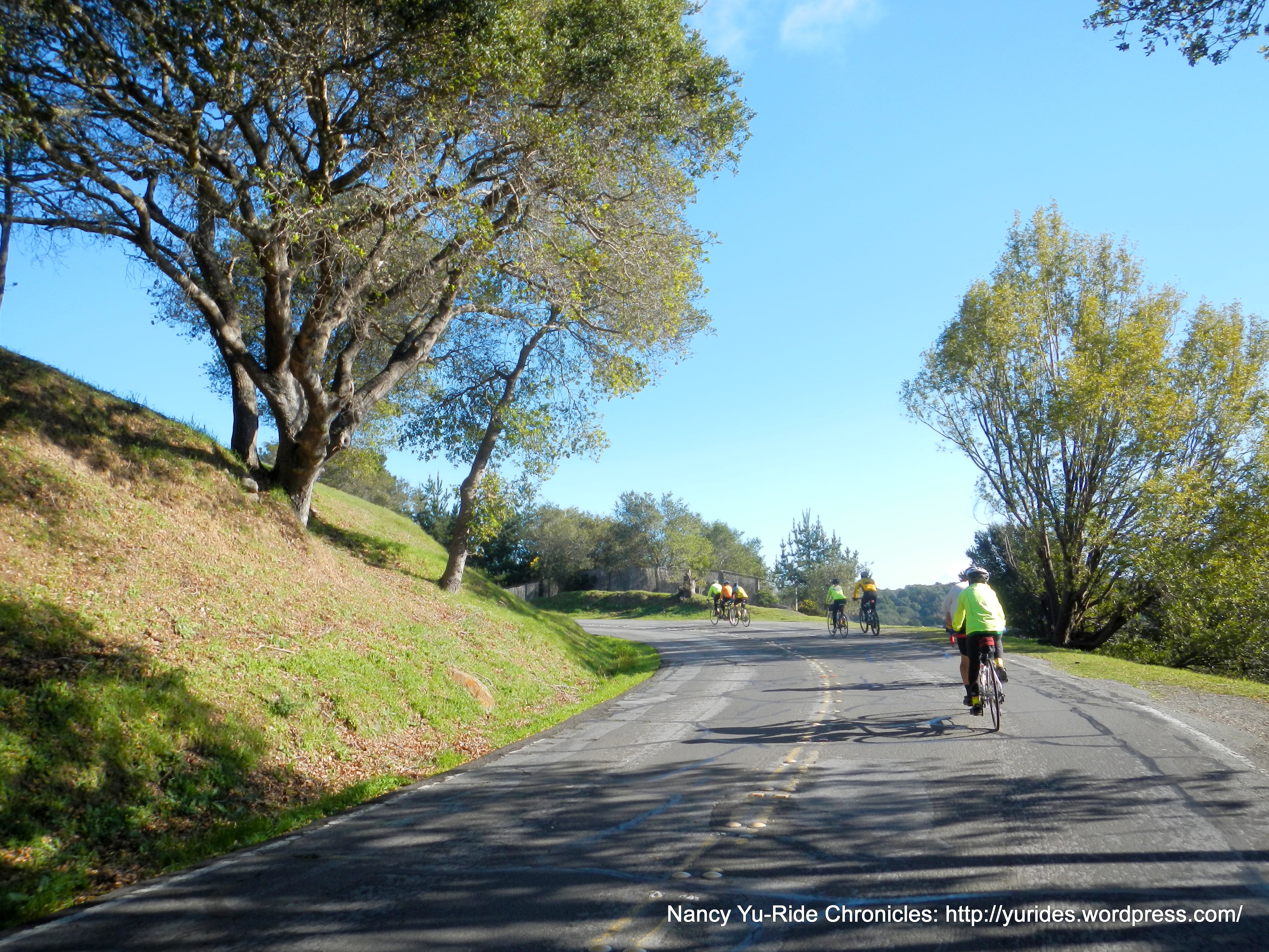 climb up Camino Alto