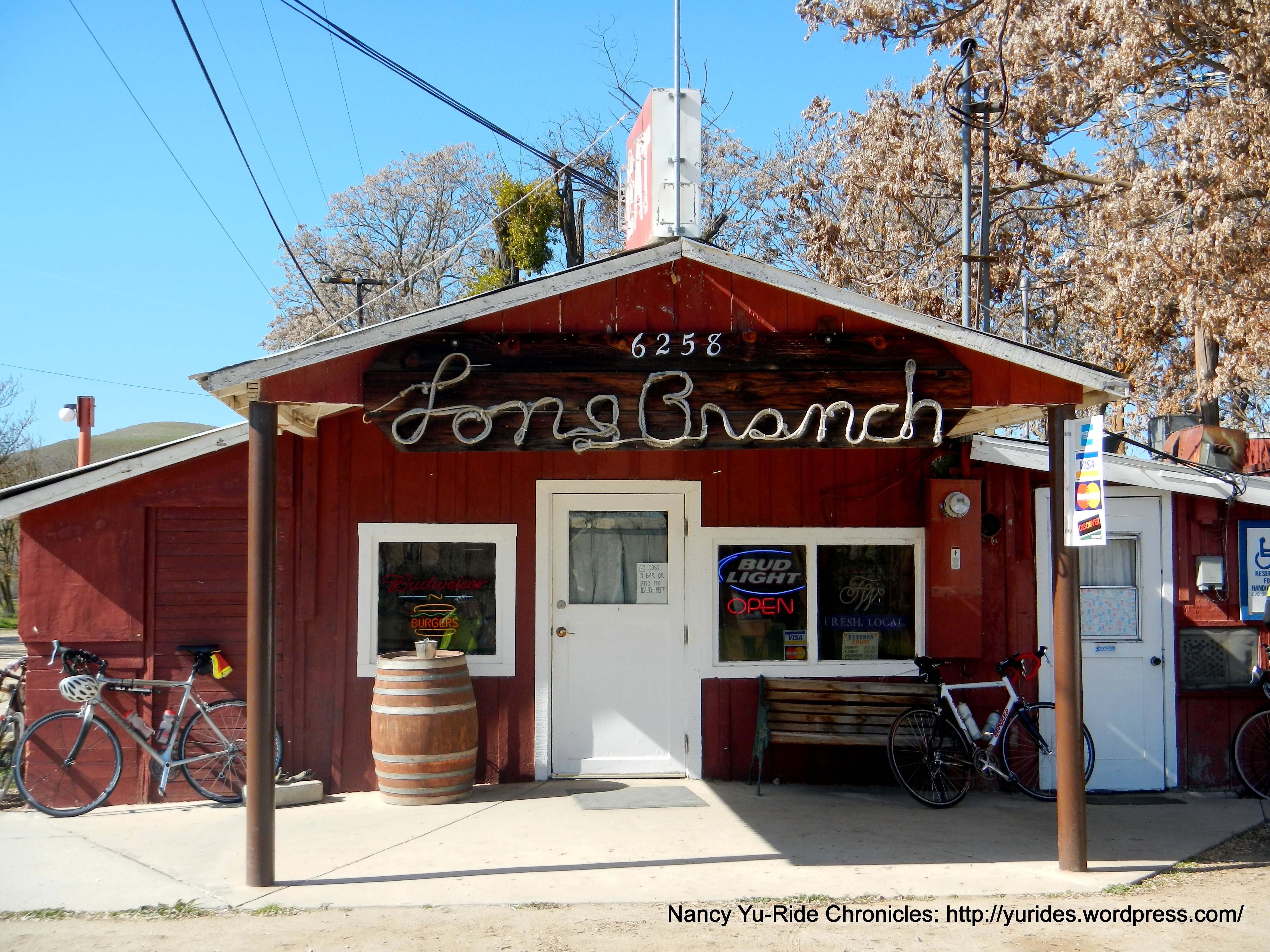 Lunch stop-Long Branch Saloon