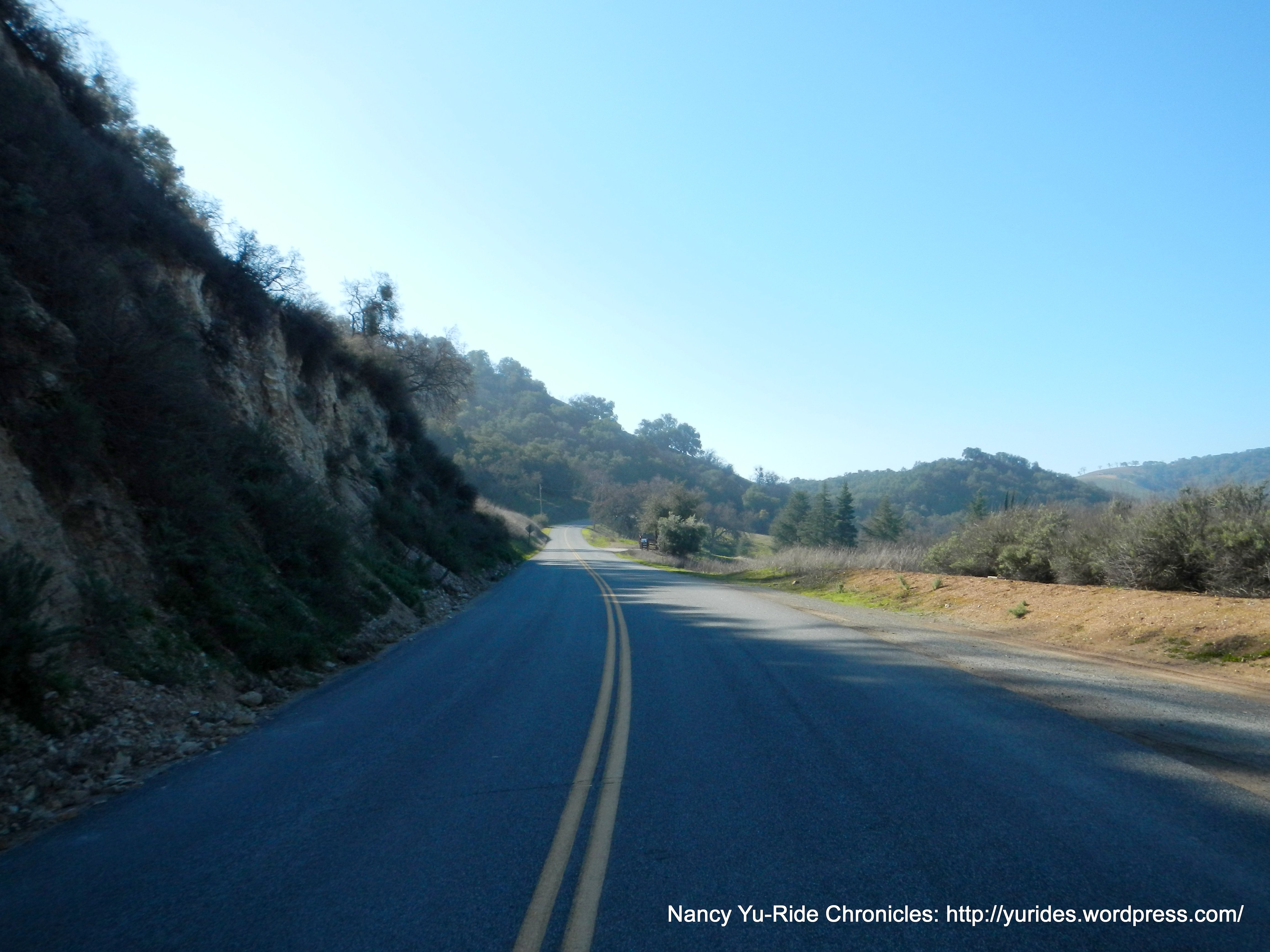 climb up to the ridge-Adelaida Rd