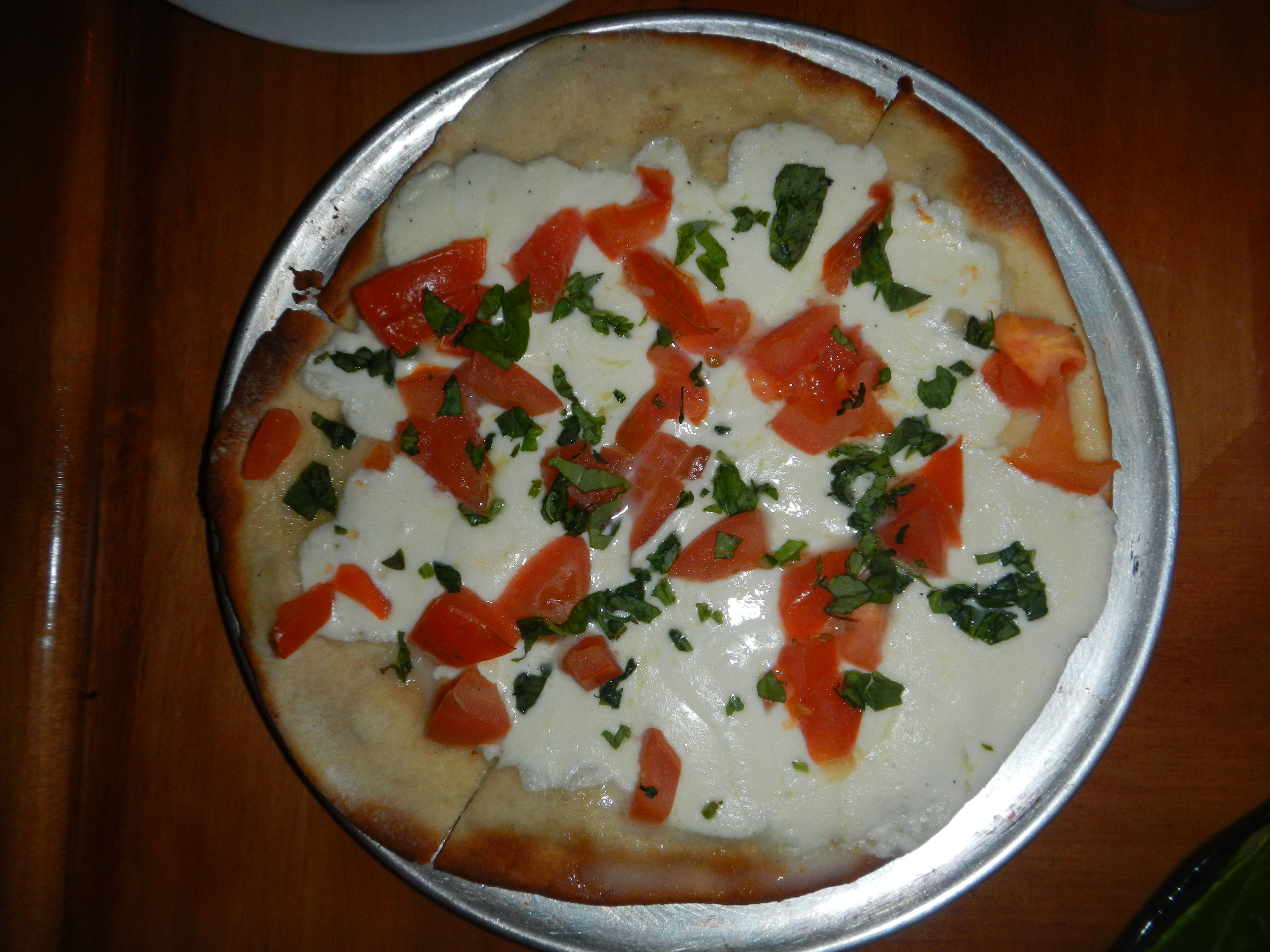 super greasy margharita pizza