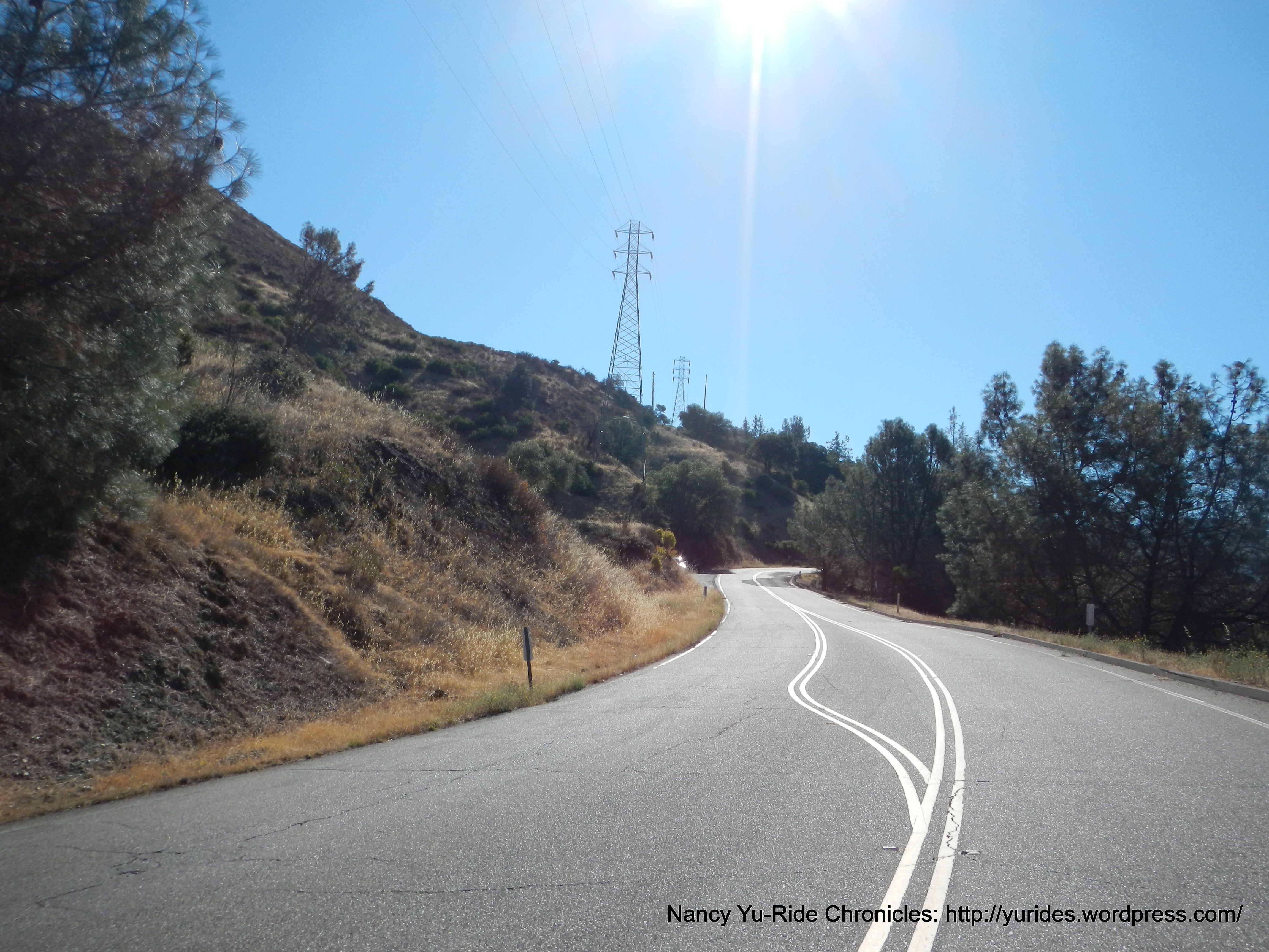 climb up from Capell Cove