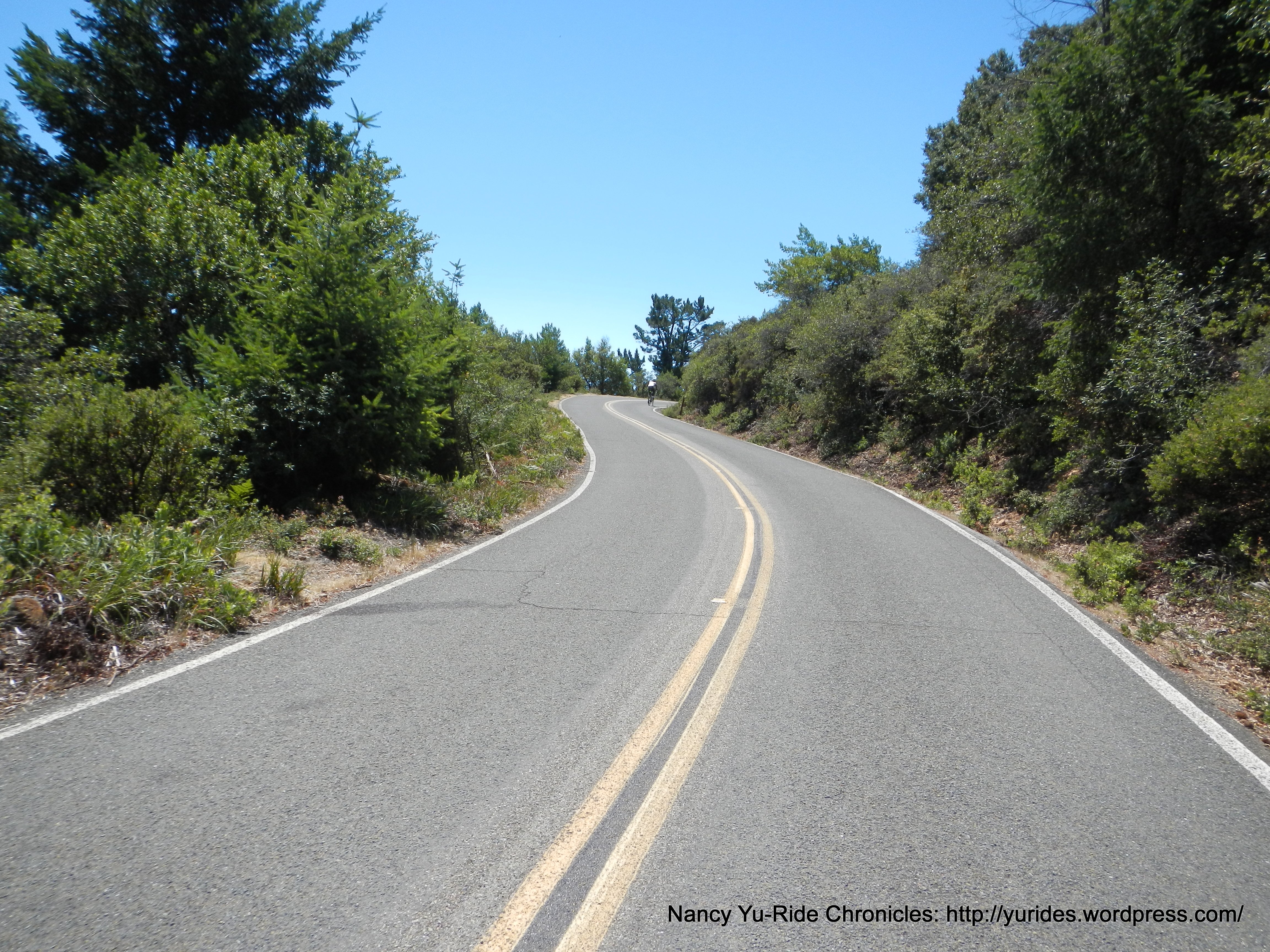 climb out from summit