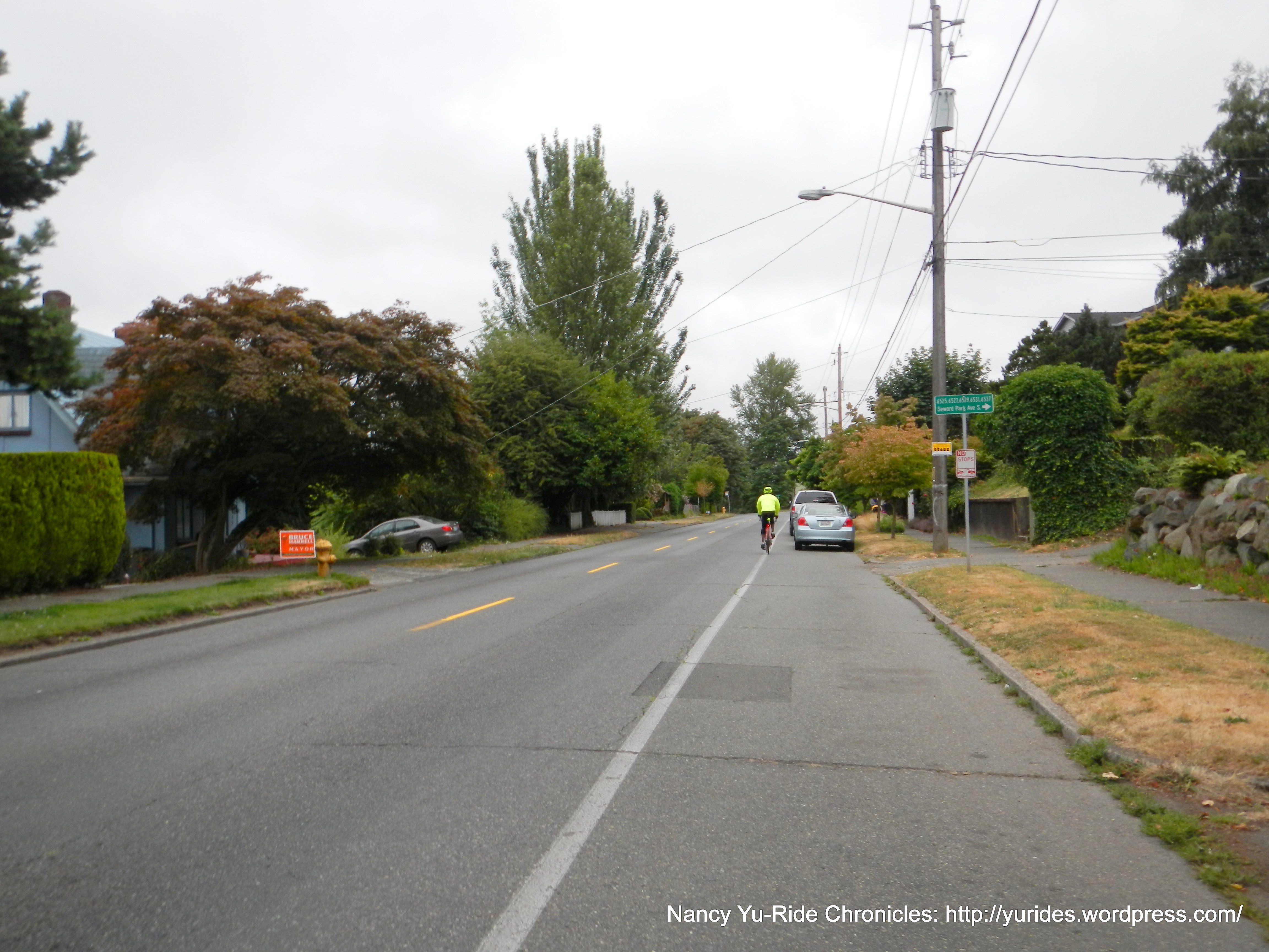 climb up Seward Park Ave S