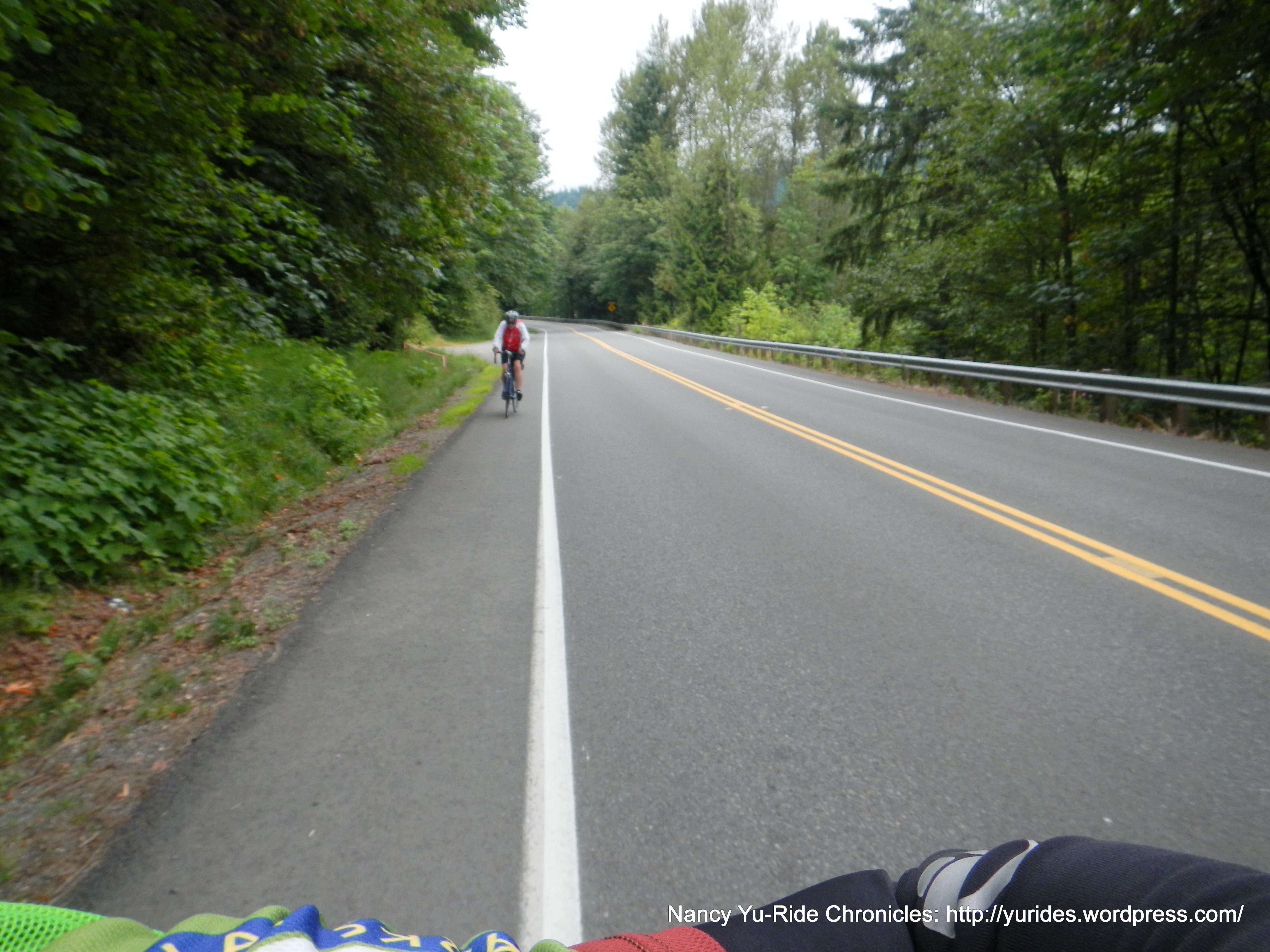 climb up 196th Ave SE