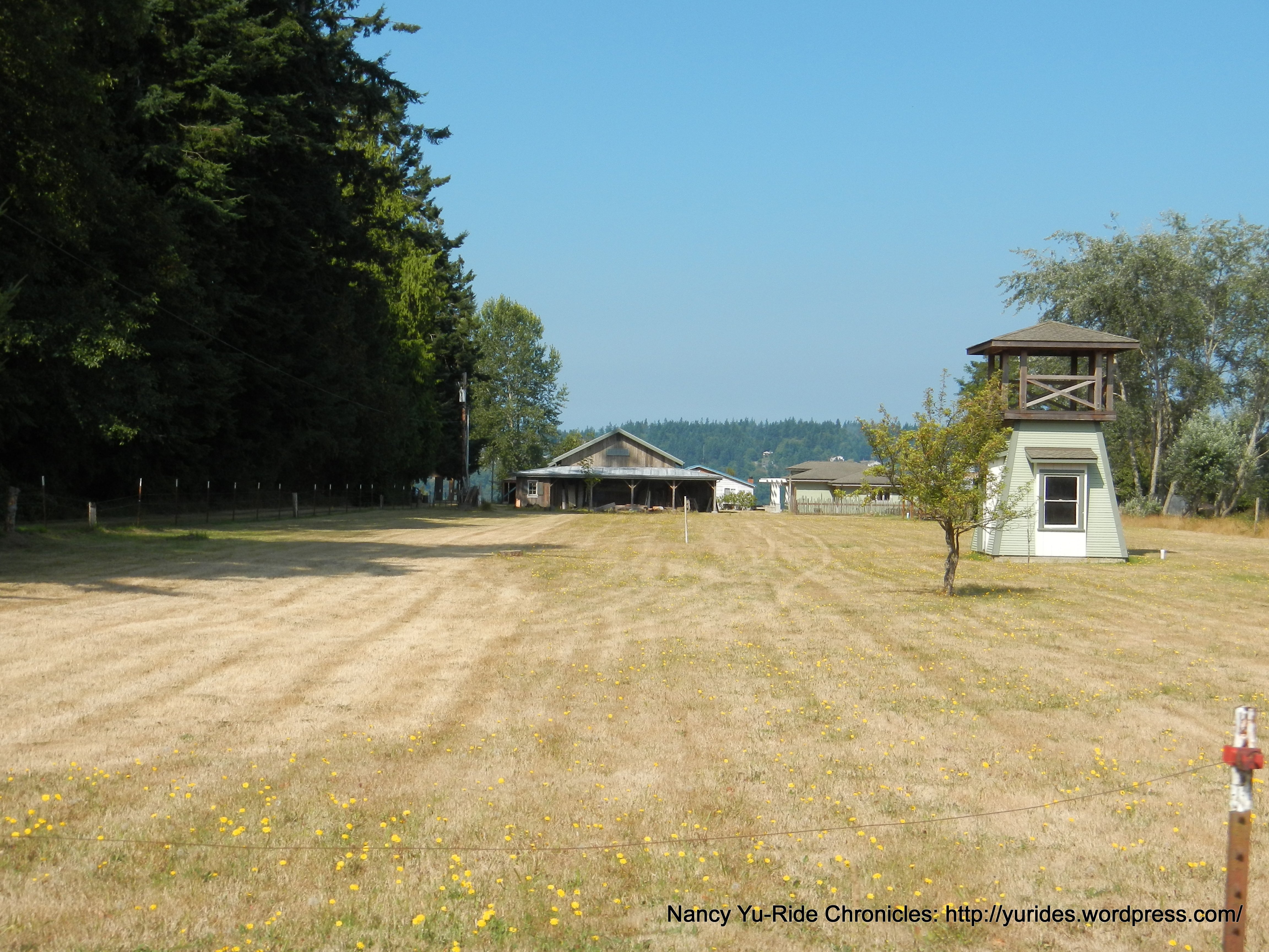 ranch with watch tower