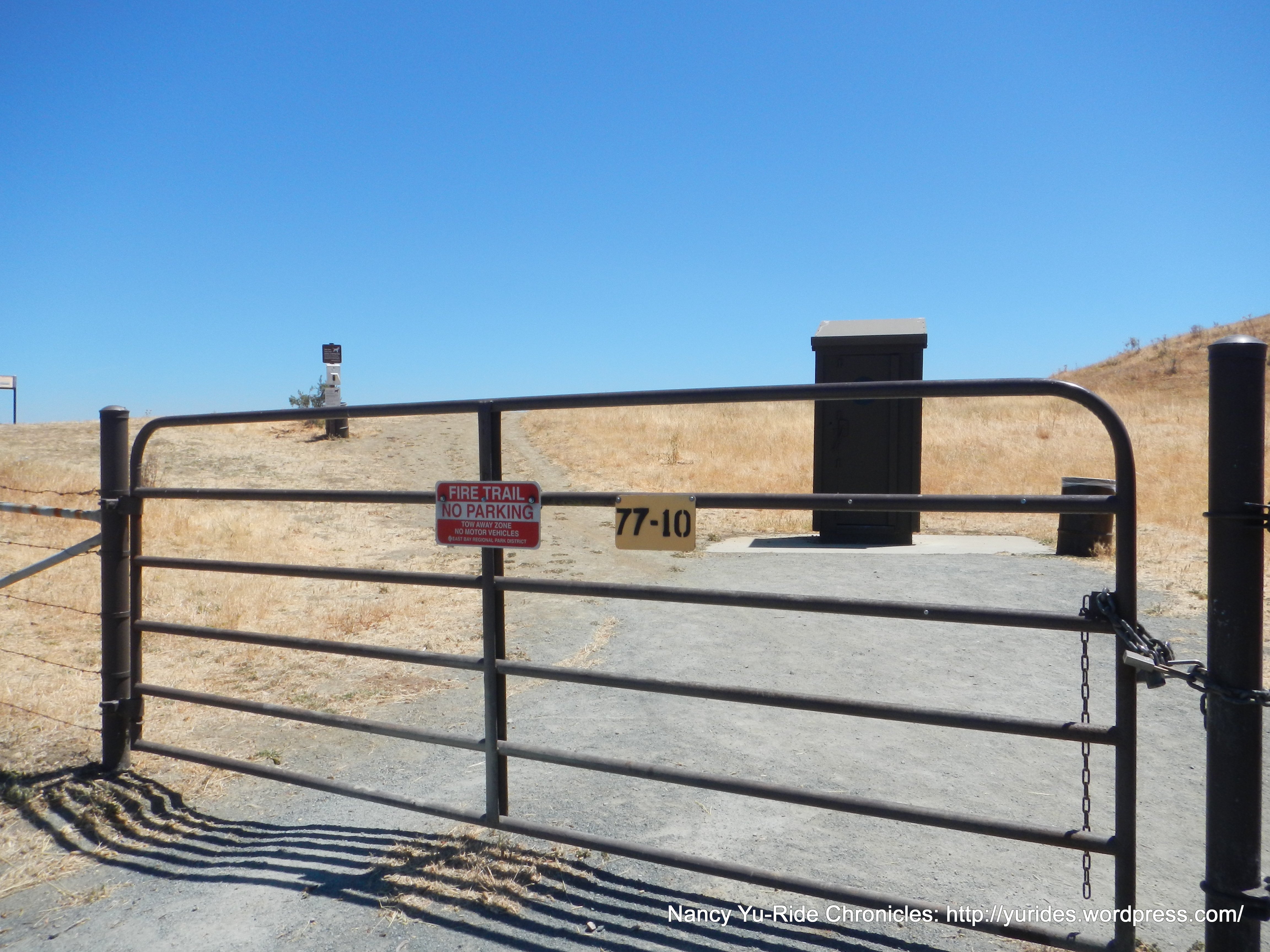 Bull Valley Trail gate
