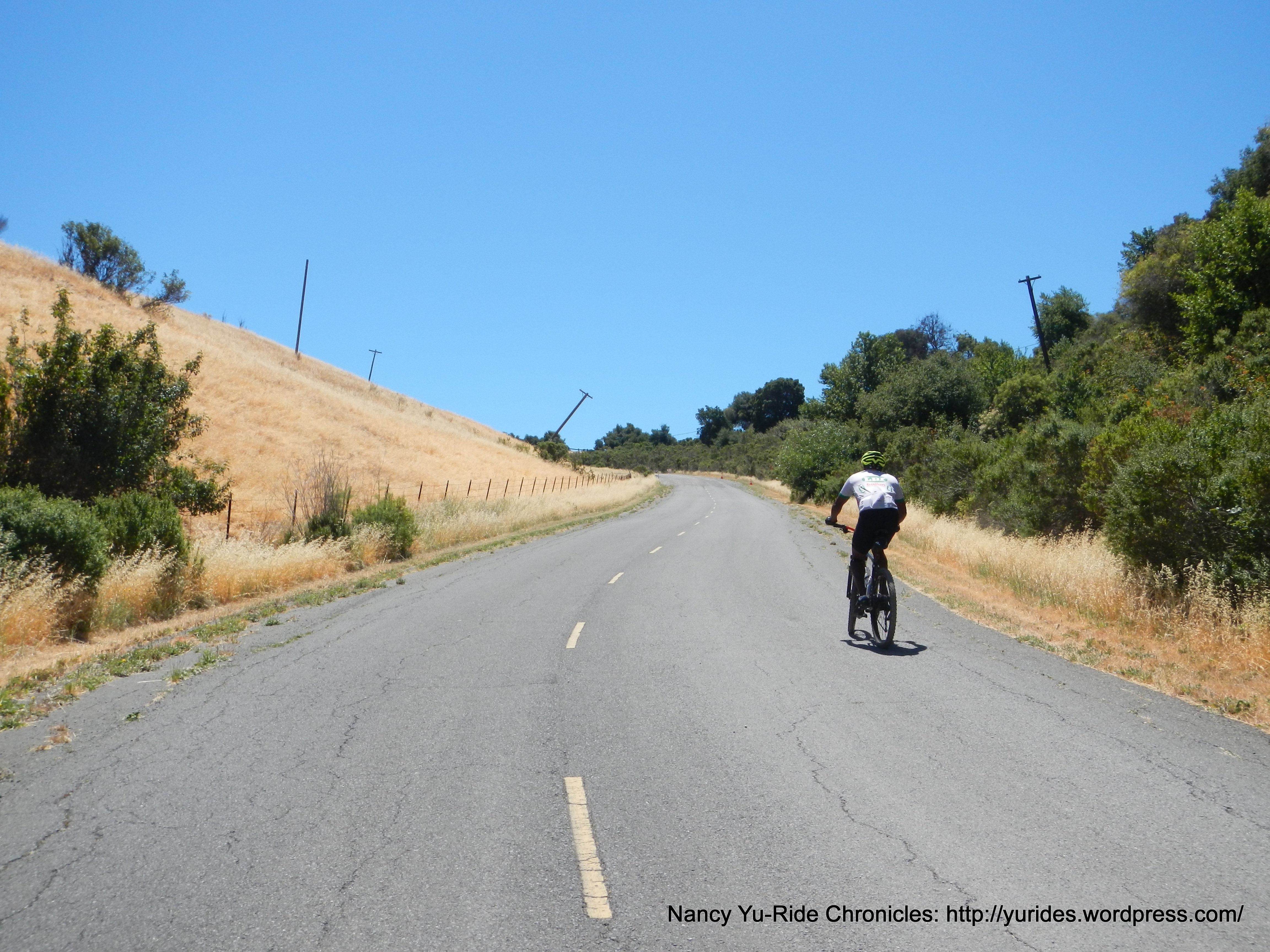climb up to Bull Valley Staging Area