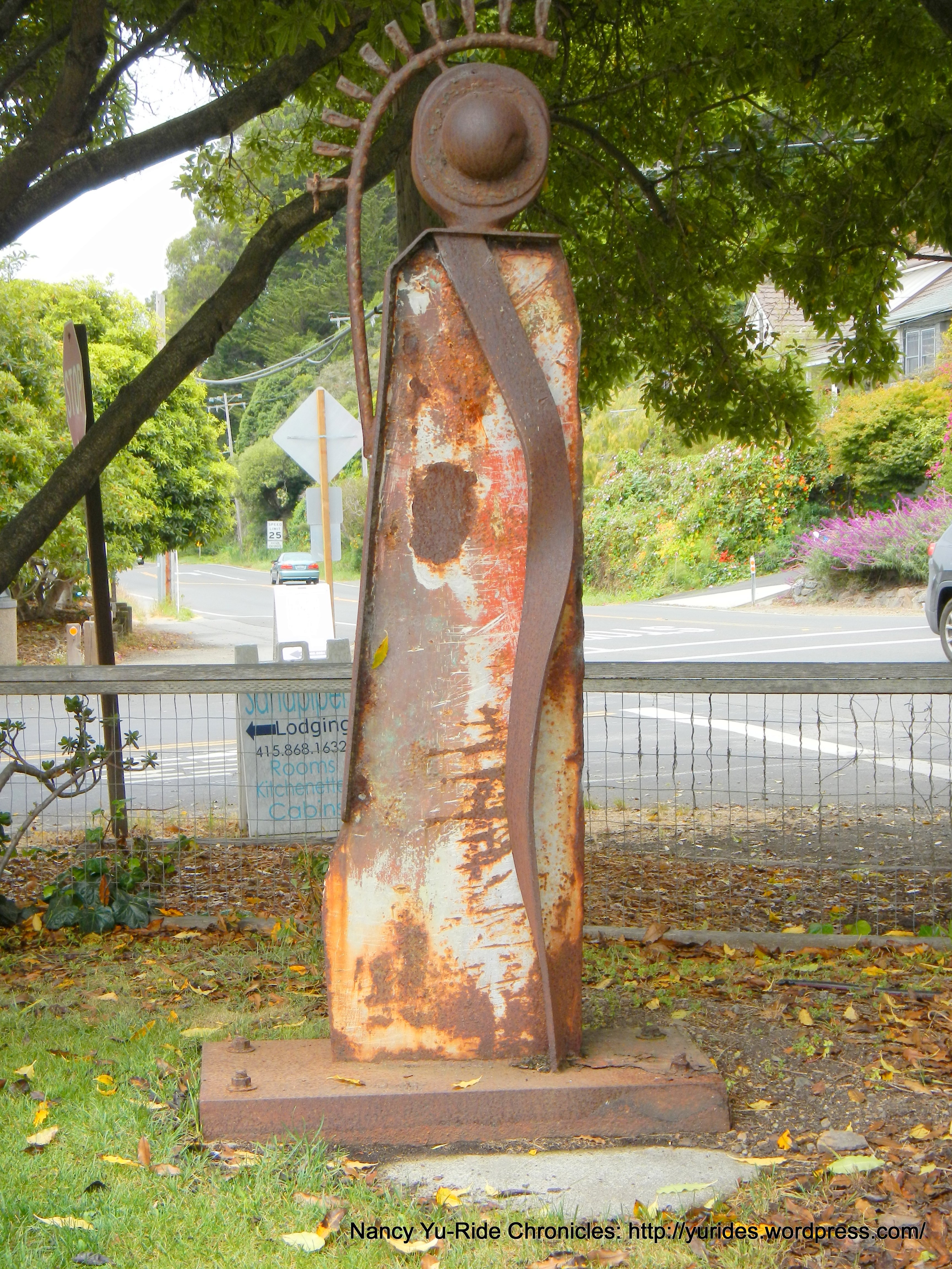 Stinson Beach Park sculpture