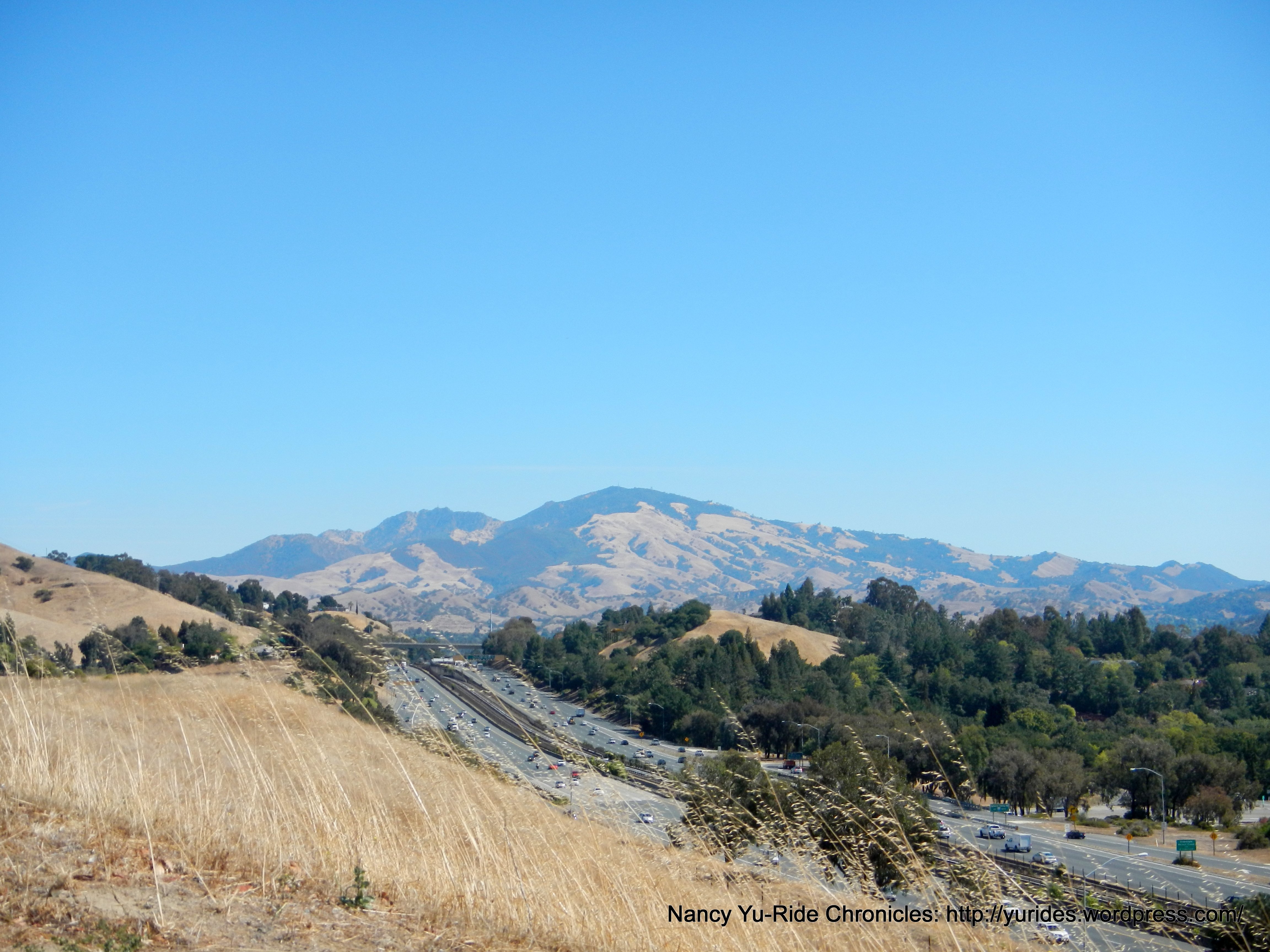 view of mt diablo