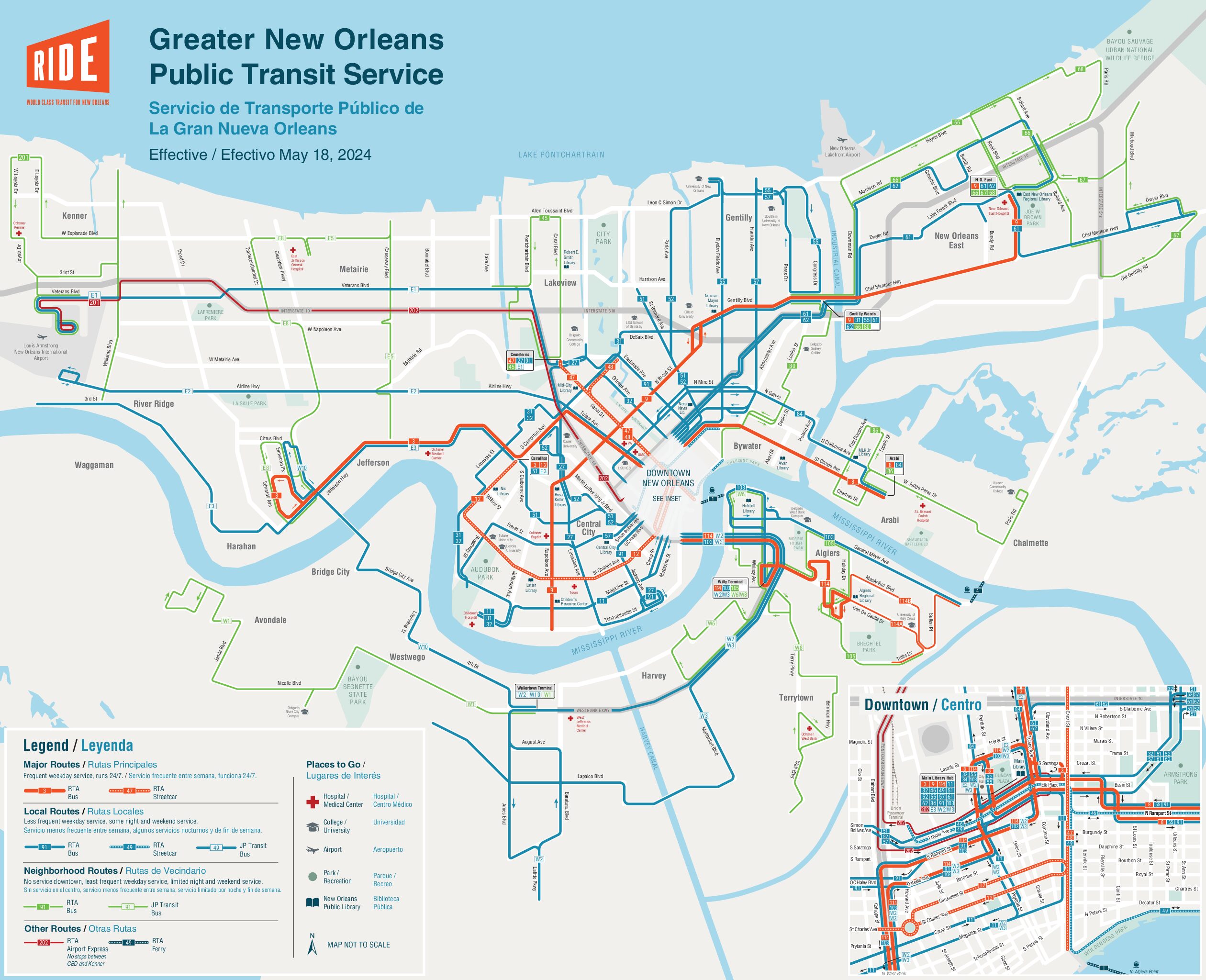 RIDE Guide Ride New Orleans RIDEguide 202406 V1 Map Pdf 