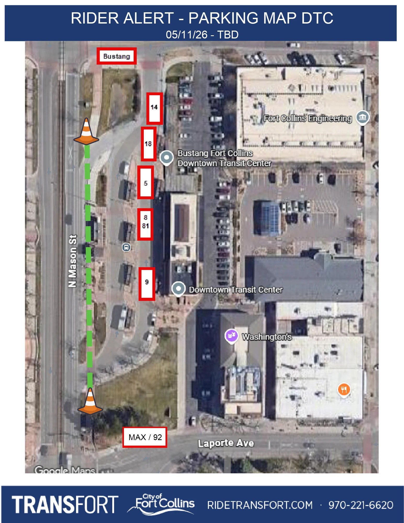 Parking Map ADA 2026 Transfort Parking Map ADA 2026 