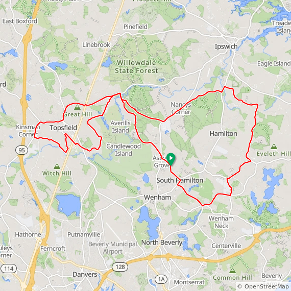 Old Stone Walls ride 33 miles