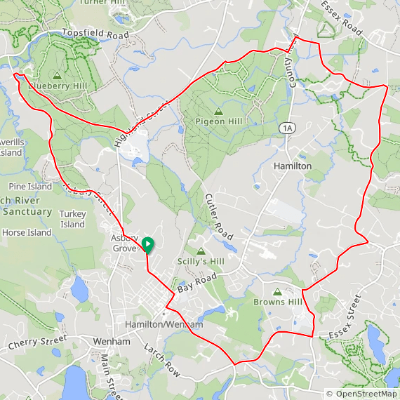 Old Stone Walls ride 33 miles