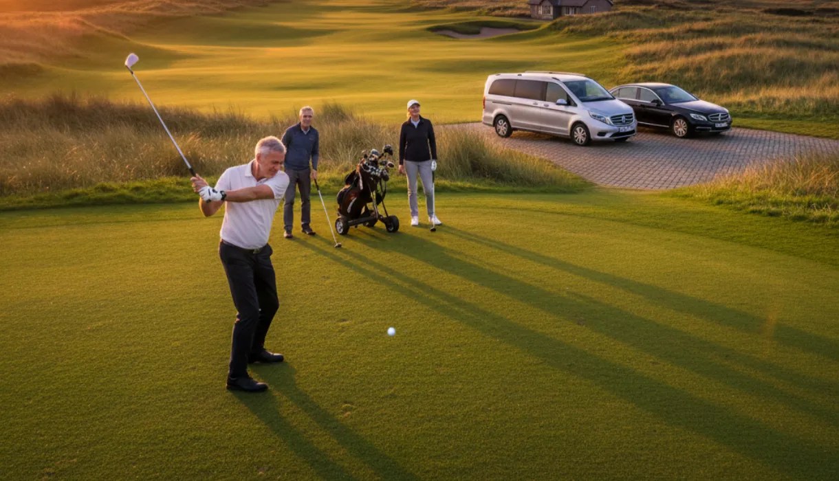 Golf Course Transfer: Manchester & Cheshire (Wait & Return)