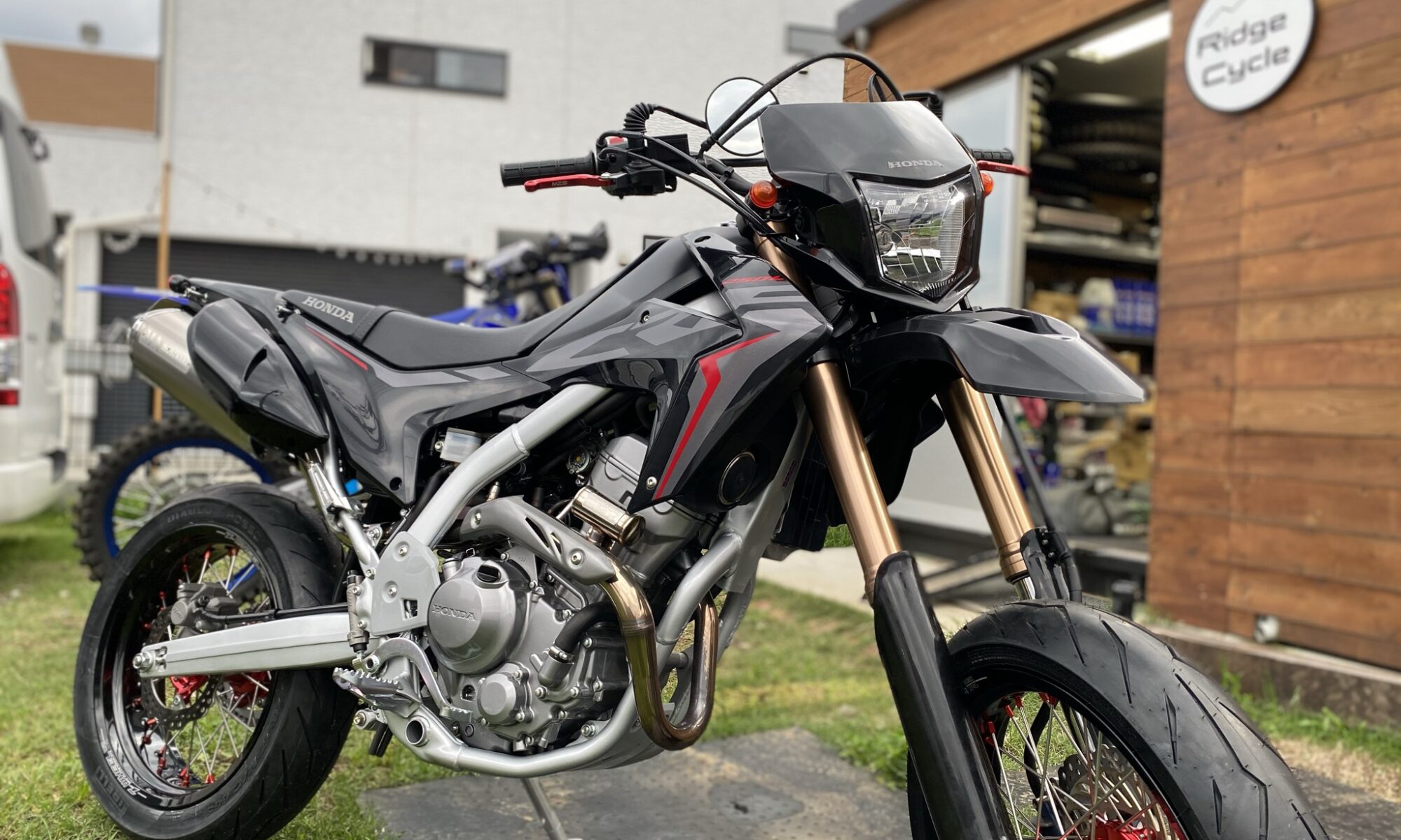 CRF250Lモタードカスタム（ホイール交換） |