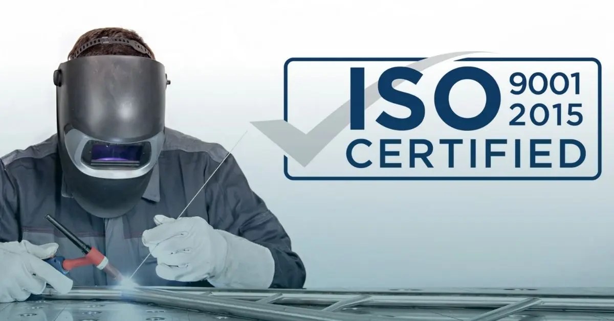 ISO 9001 2015 Certified gradient