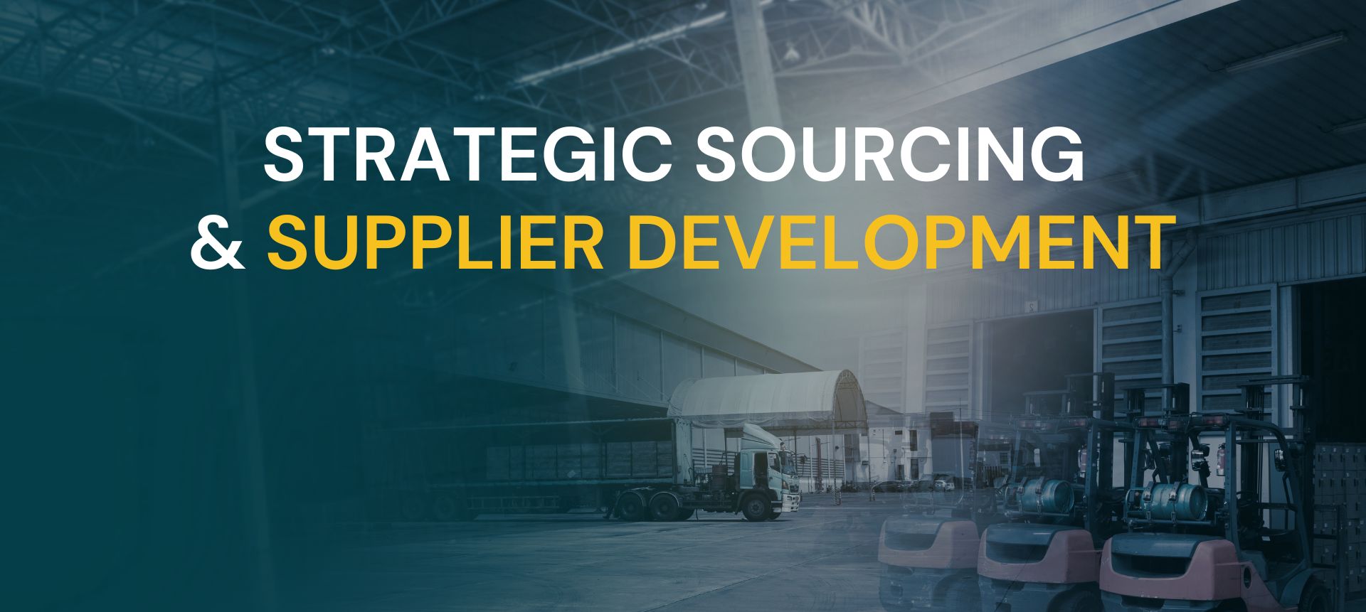 Strategic sourcing
