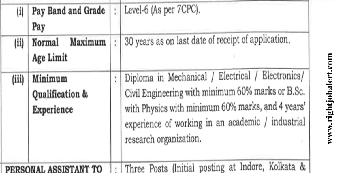 Mechanical/Electrical/Electronics/Civil Engineering Junior Engineer