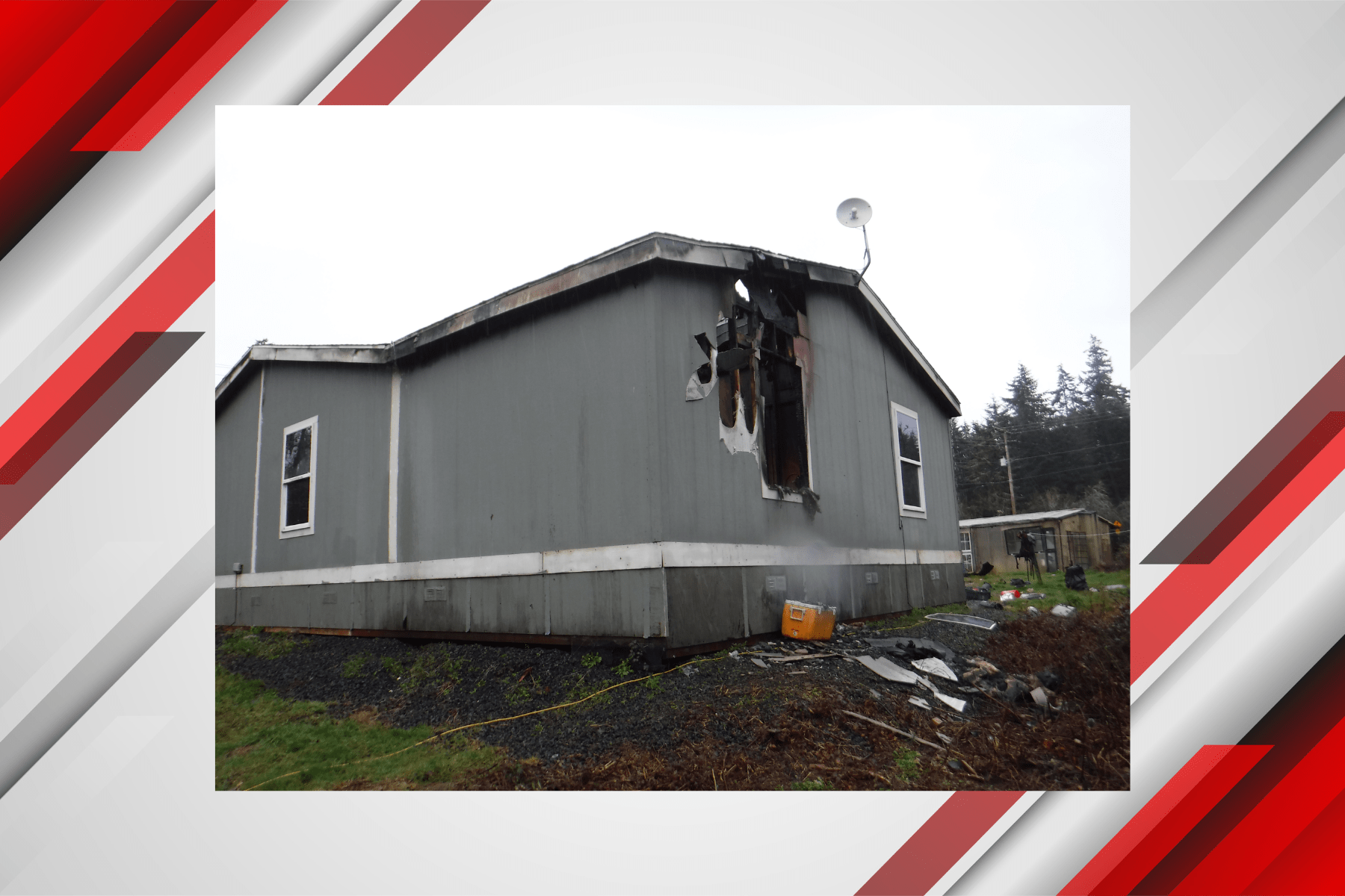 Sweet Home Marks Ridge House Fire