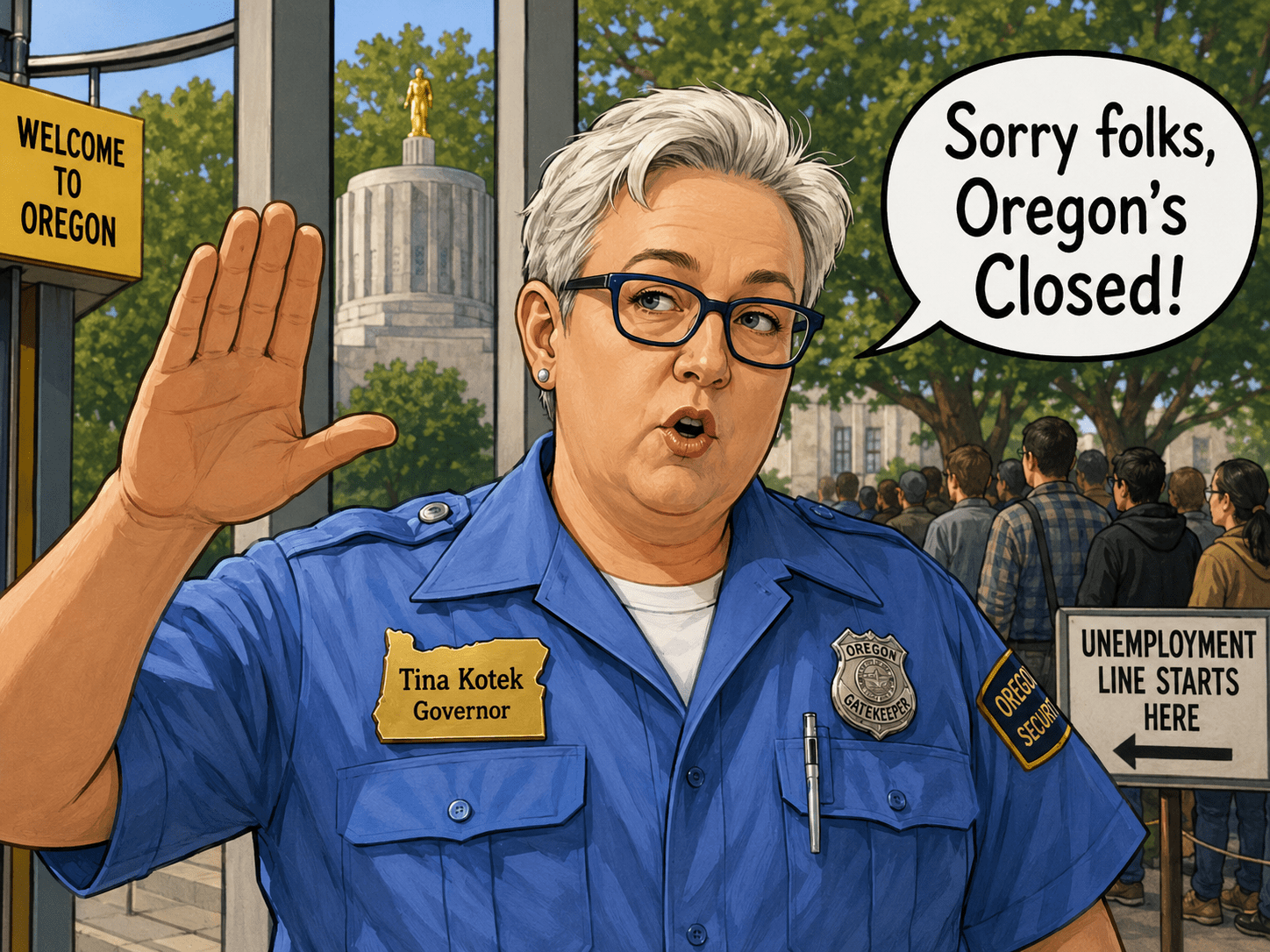 Oregon Closed