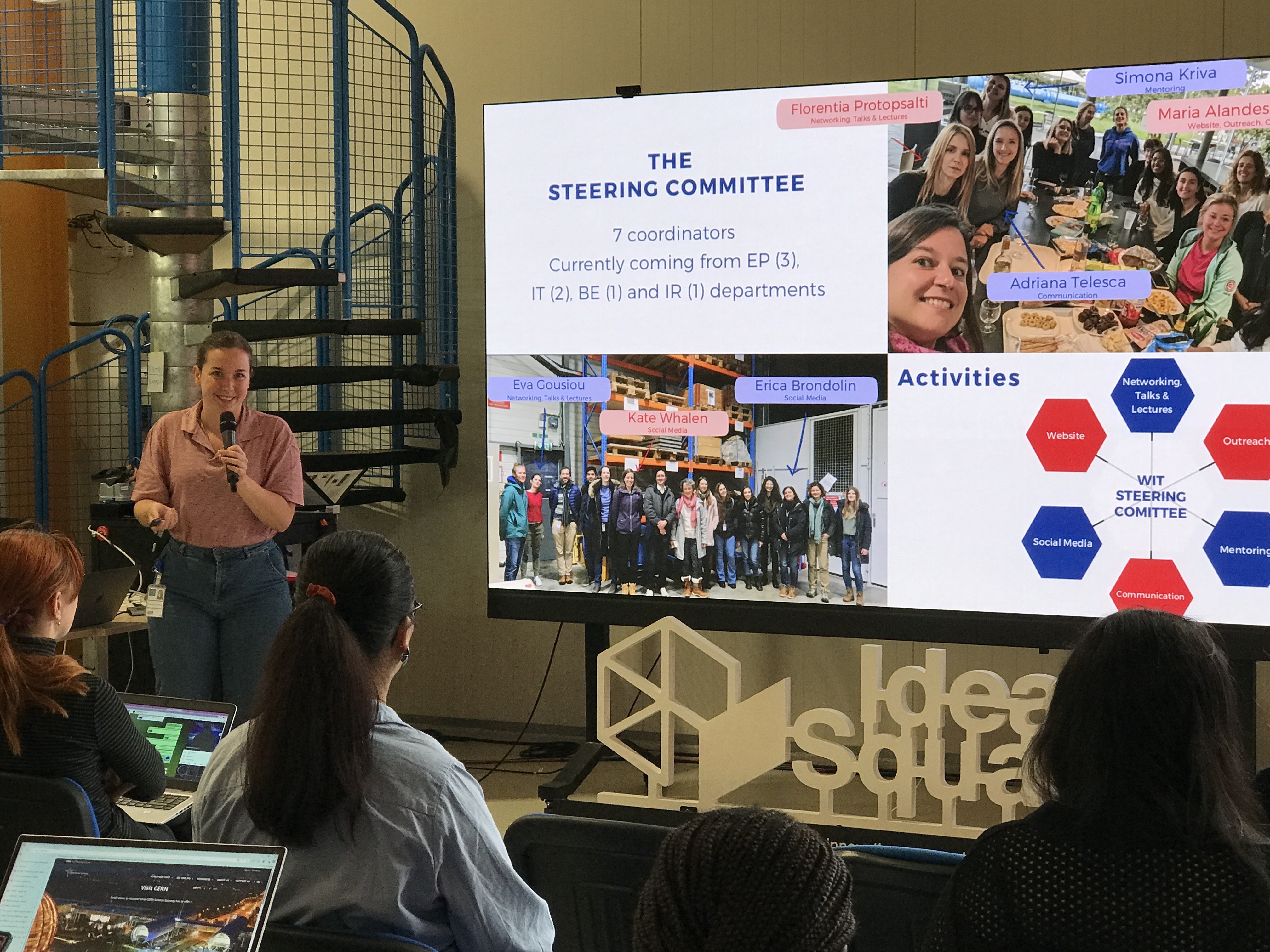‘Women in Motion’ workshop at CERN IdeaSquare