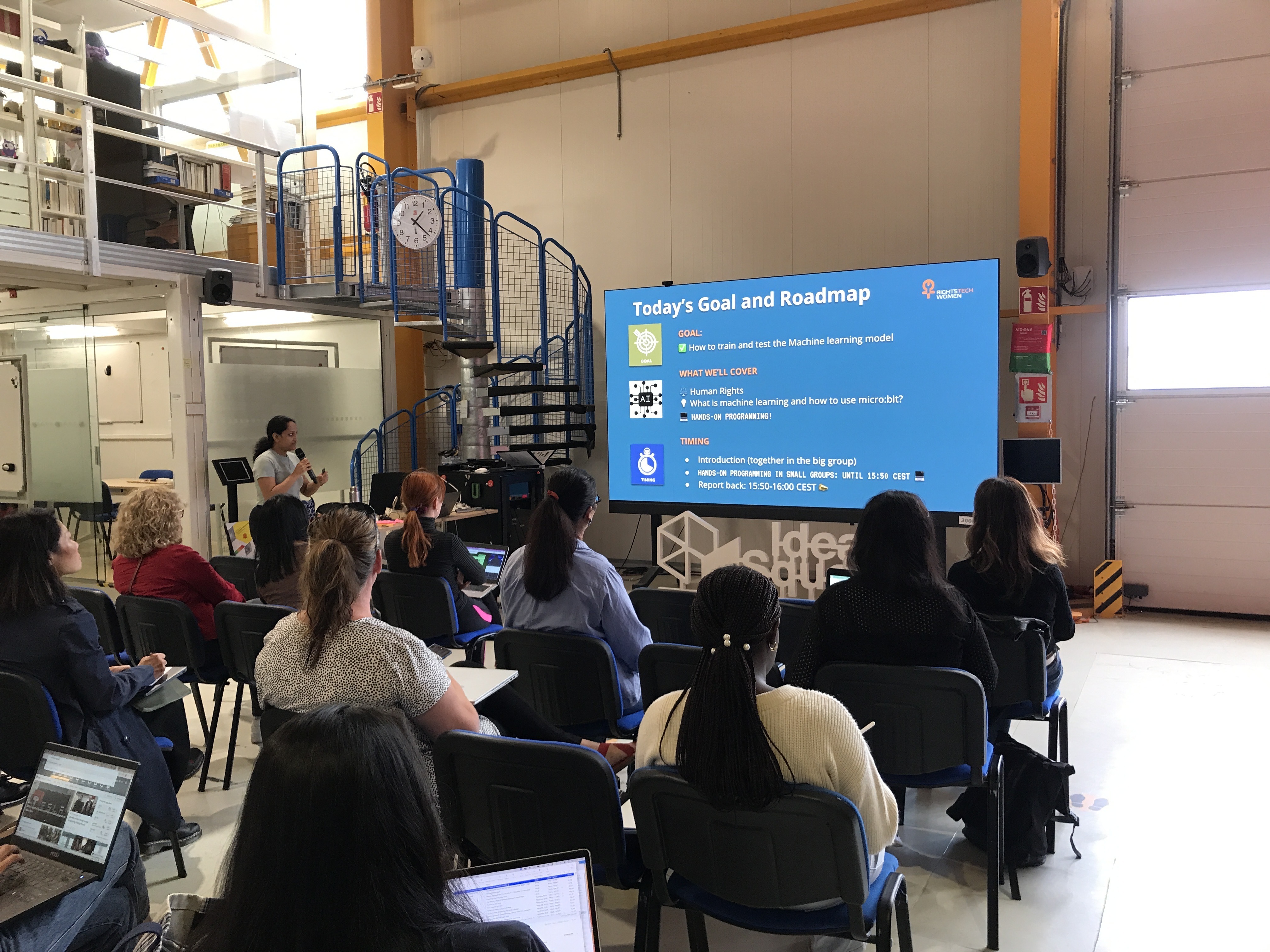 ‘Women in Motion’ workshop at CERN IdeaSquare