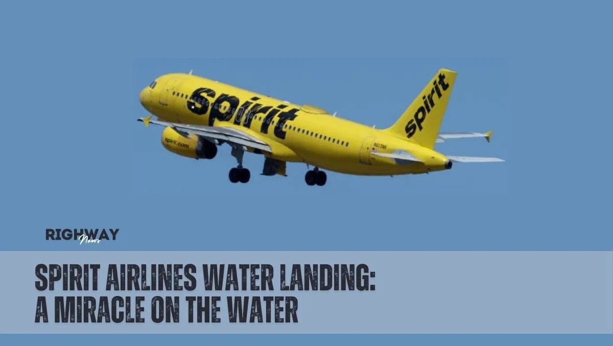 Spirit Airlines Water Landing