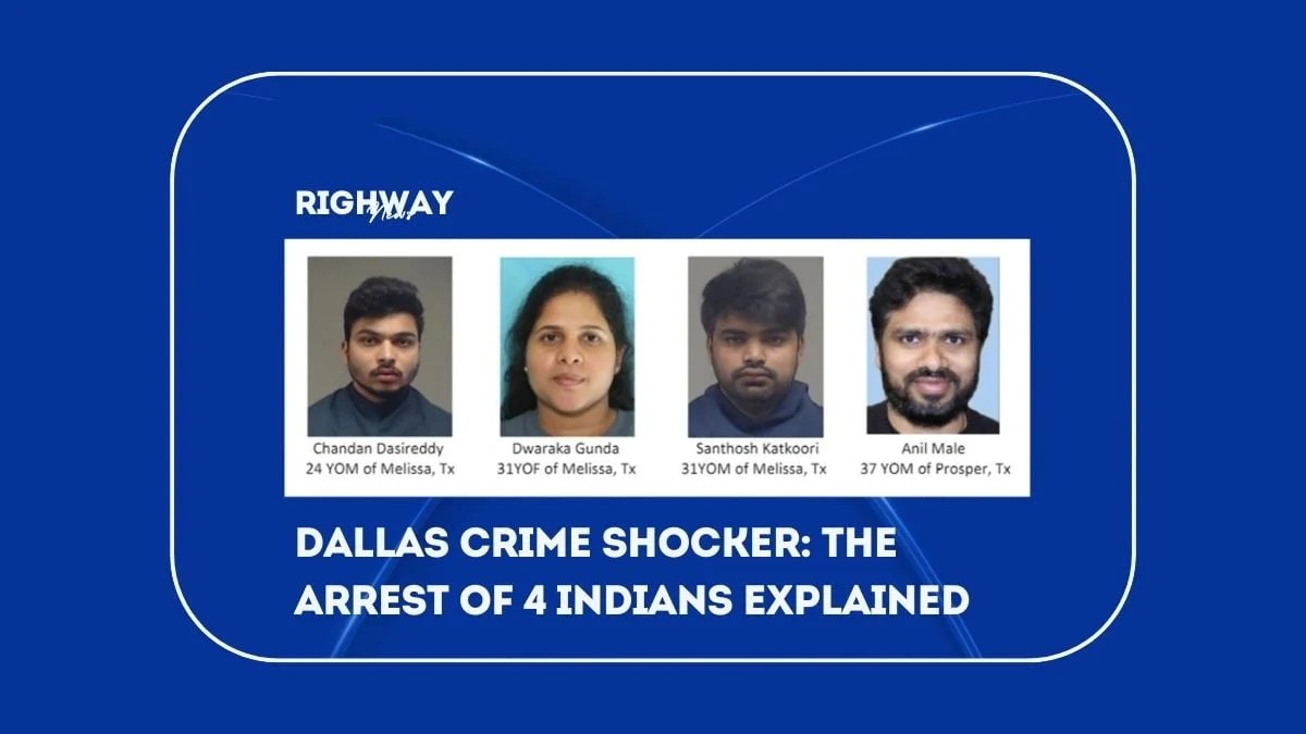 Dallas Crime Shocker: The Arrest of 4 Indians Explained