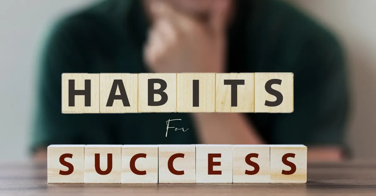 Image of a professional holding a journal, symbolizing life-changing habits for success in the USA.