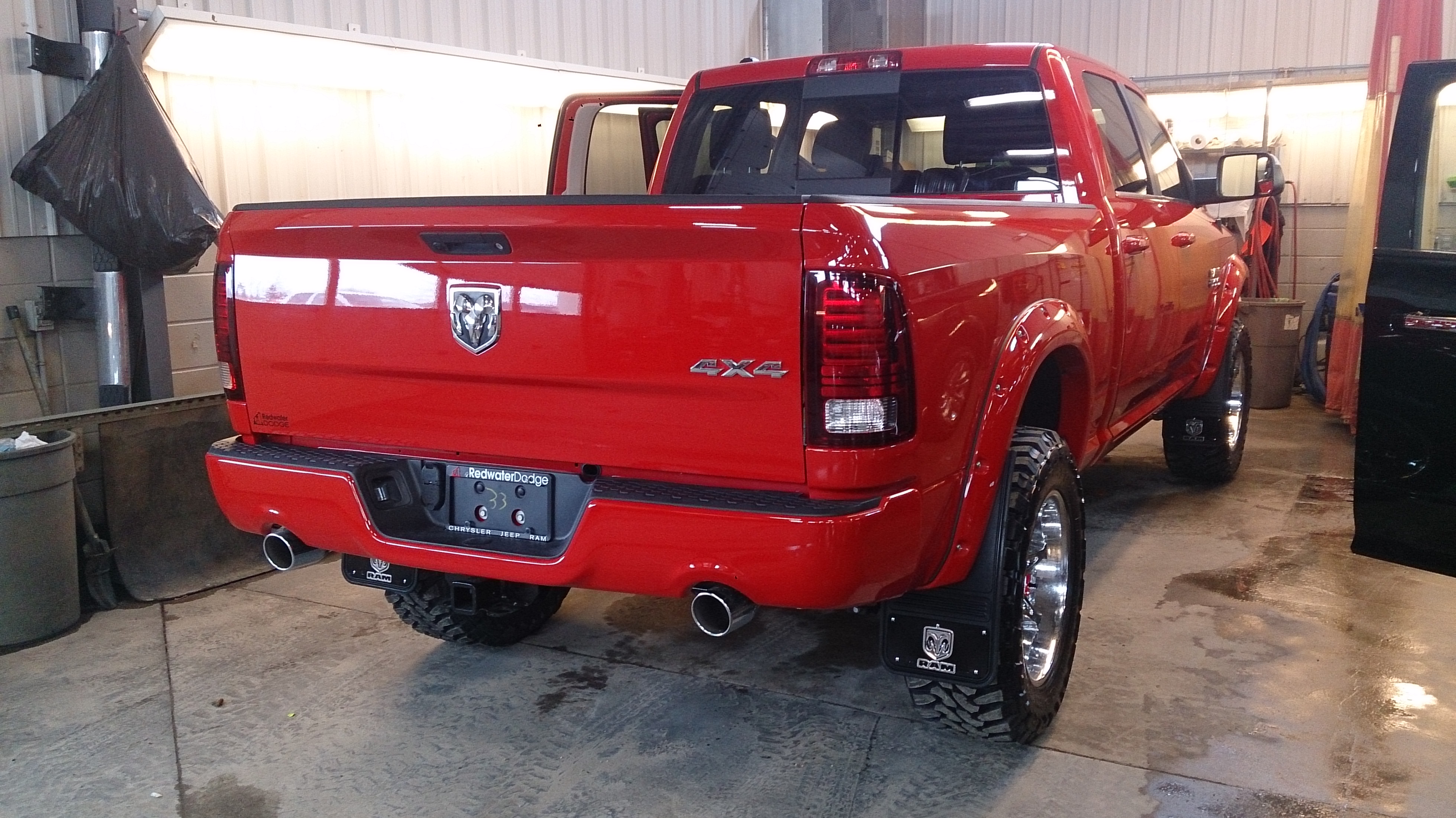 2014 flame red ram 1500 crew cab