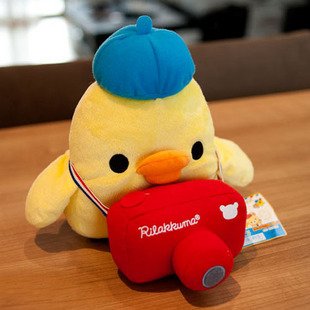 Kiiroitori with Camera Plush Toy