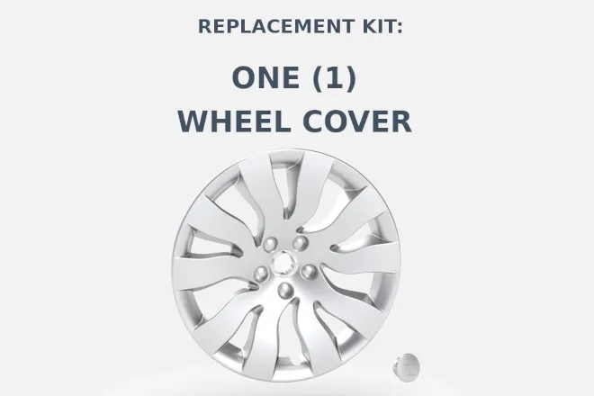 Orbital Silver for Model 3 (x1) - Rimetrix