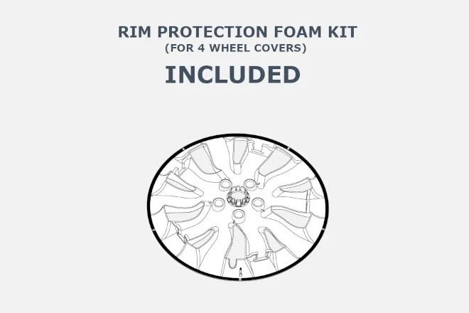 Orbital Wheel Cover (x1) for Tesla Model 3 - Rimetrix