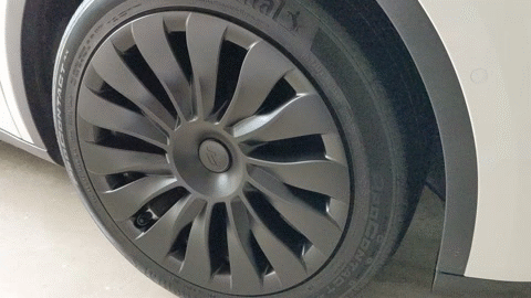 テスラ モデルY ホイールカバー Laminar Black rimetrix Laminar Black for Model Y (x4) - Rimetrix