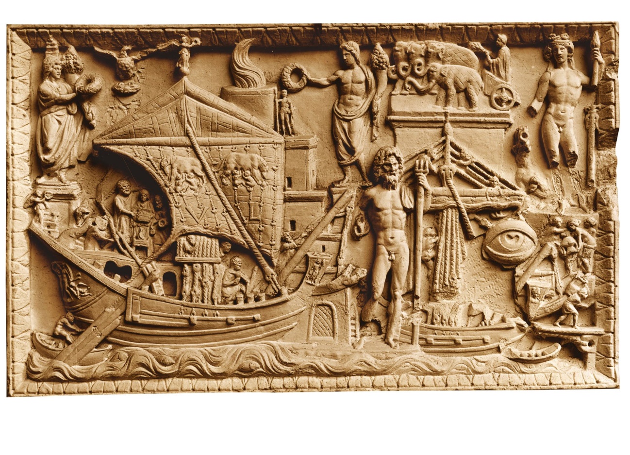 Relieve puerto de Ostia