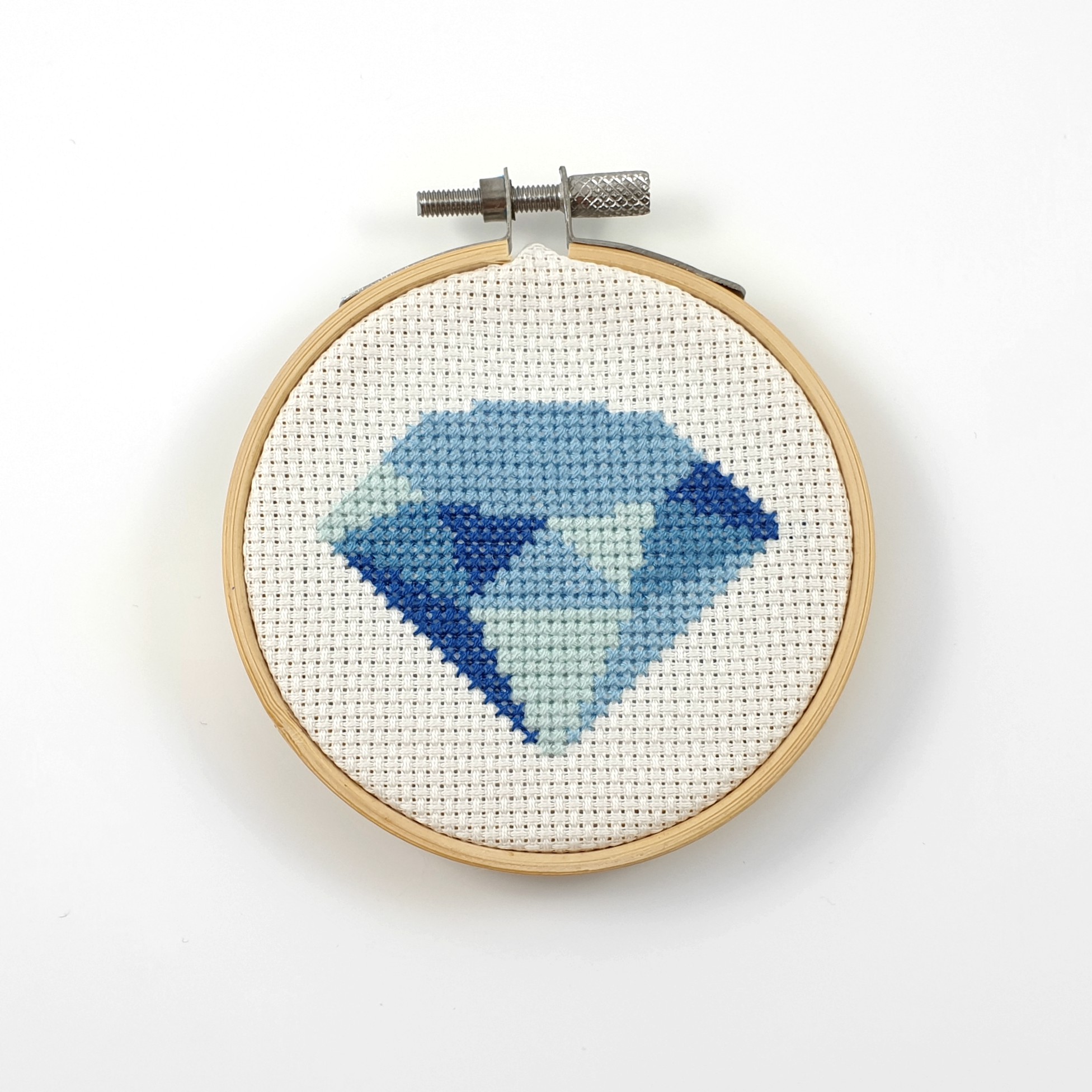 Geometric diamond cross stitch pdf pattern