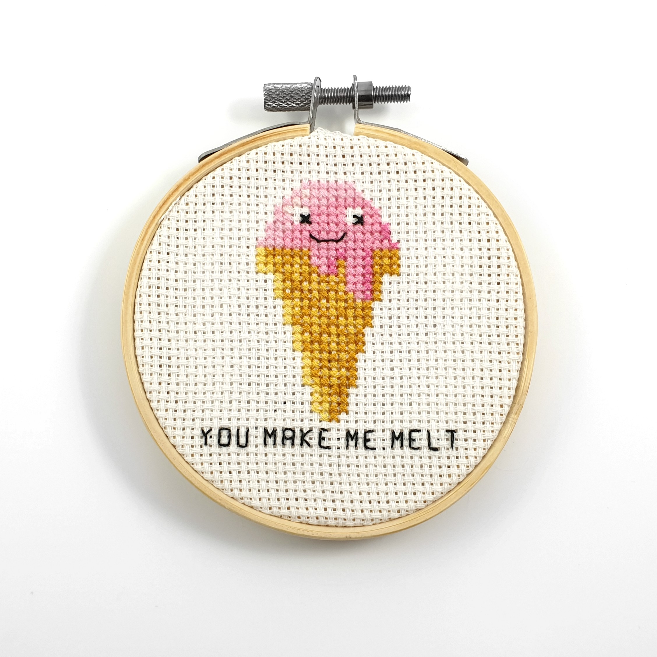 You make me melt cross stitch pdf pattern