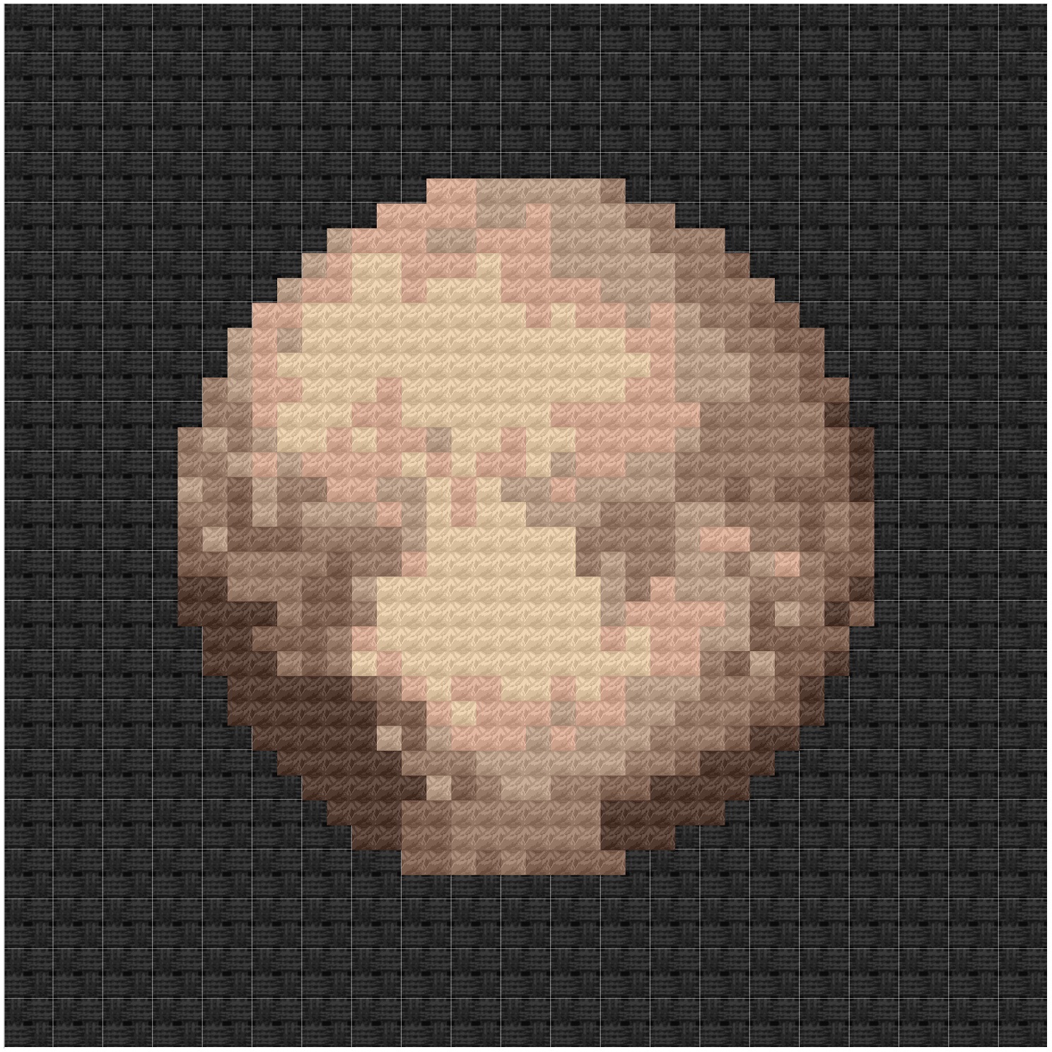 Pluto cross stitch pdf pattern