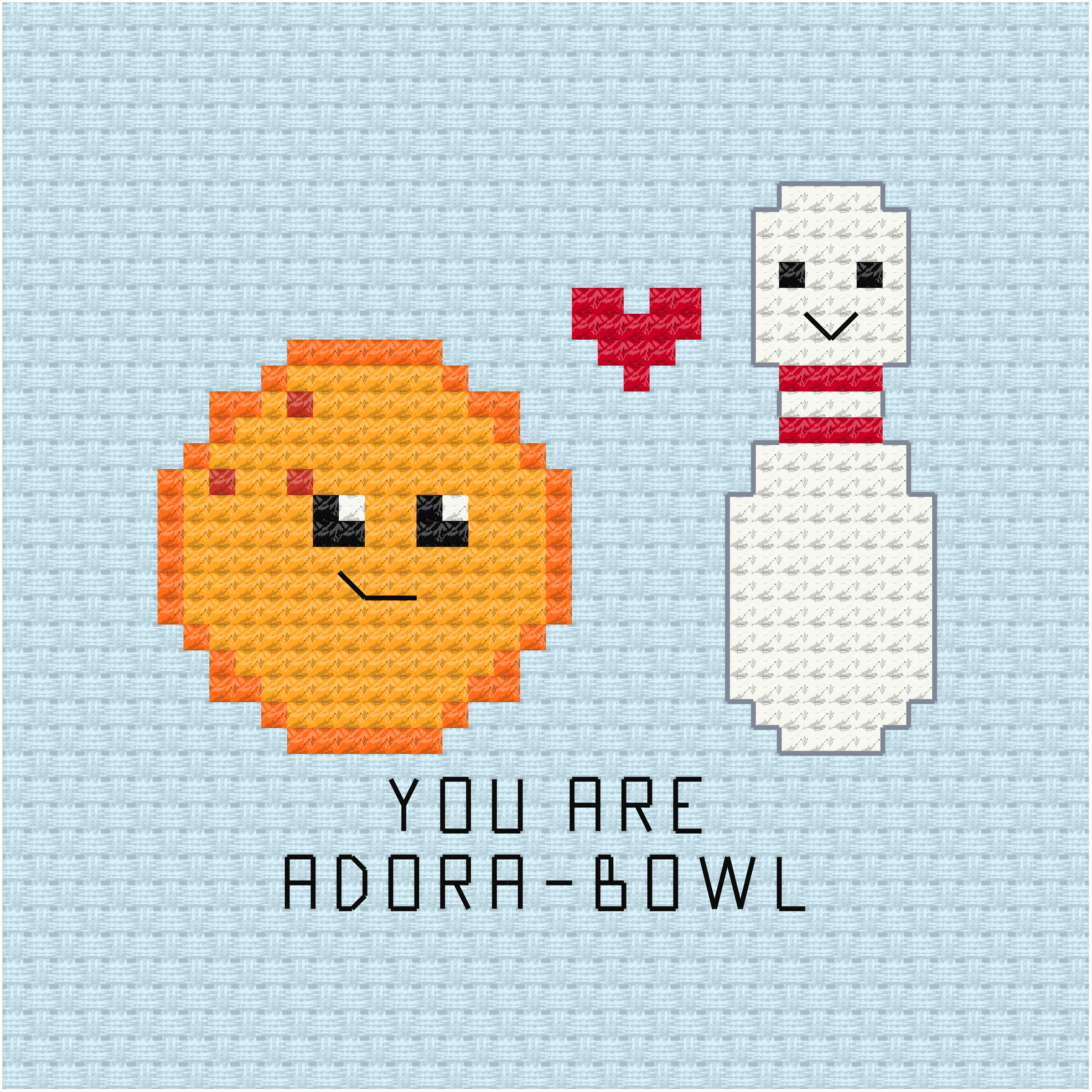 You are adora-bowl cross stitch pdf pattern