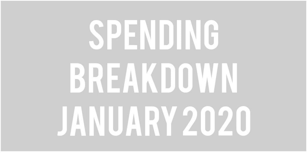 Budget Update: January 2020
  