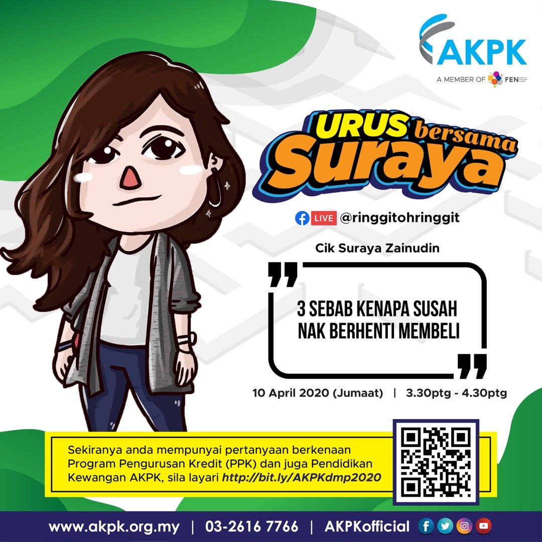 [FB LIVE SESSION 10 April] Urus Bersama Suraya (AKPK collab)
  